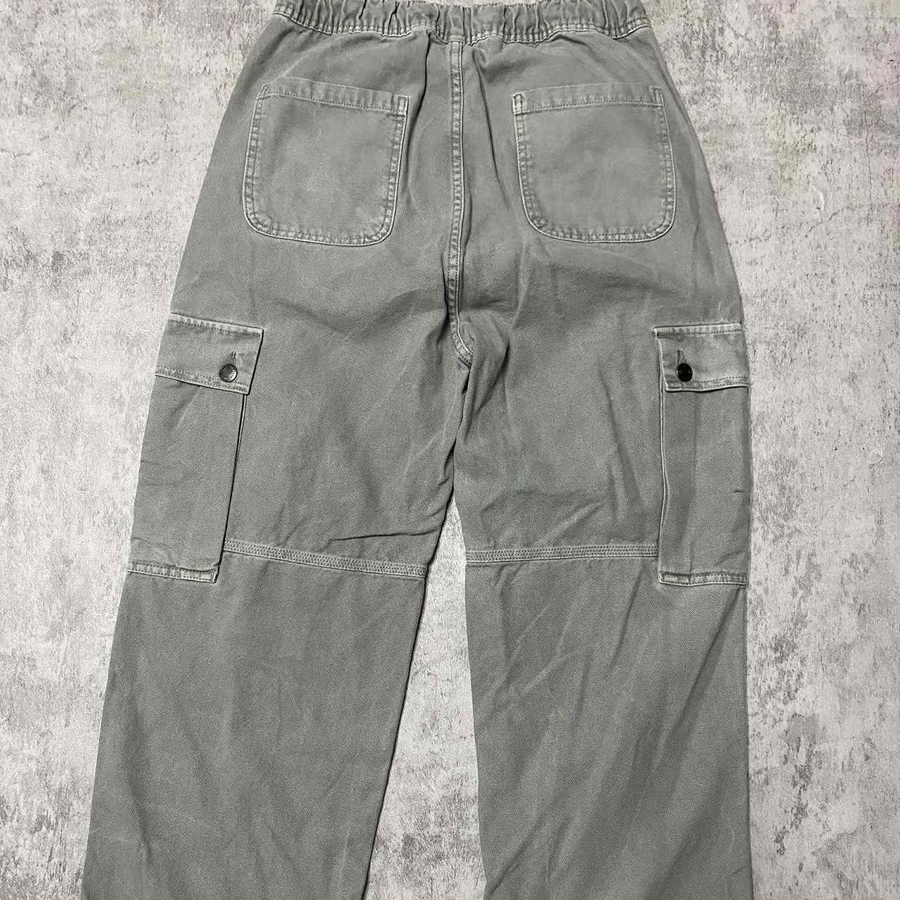 Other Grey cargo pants with adjustable waistband #skater Size 30" / US 8 / IT 44 - 2 Thumbnail