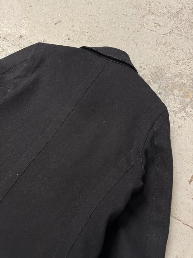 Dolce & Gabbana × Vintage 2000s Dolce & Gabbana Black Wool Asymmetrical Jacket Size US M / EU 48-50 / 2 - 6 Thumbnail
