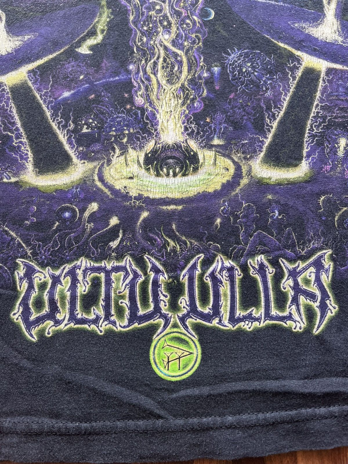 Vintage Heavy Metal RINGS OF SATURN Rock Band Space Slam T-Shirt Size US M / EU 48-50 / 2 - 7 Thumbnail