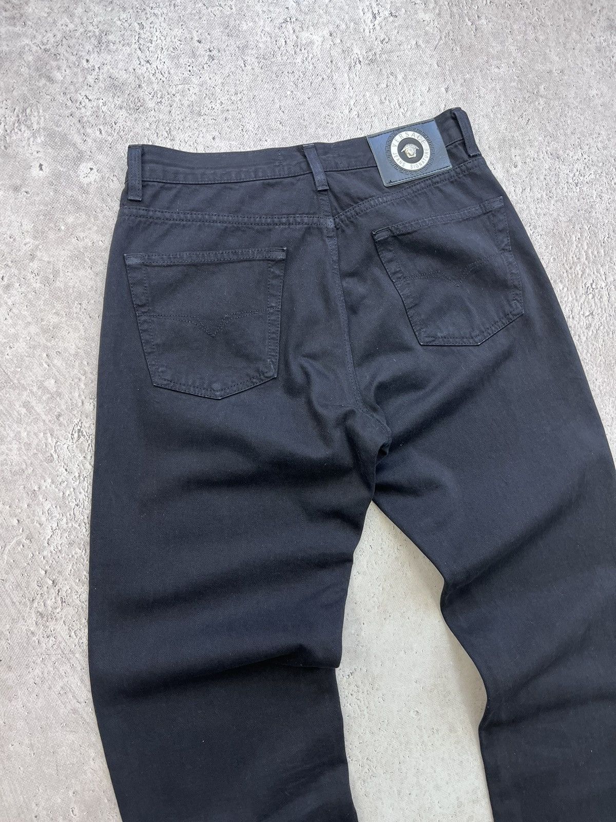 Versace Jeans Couture × Vintage VERY RARE VERSACE JEANS COUTURE JEANS DENIM ITALIAN DESIGNER Size US 33 - 11 Thumbnail