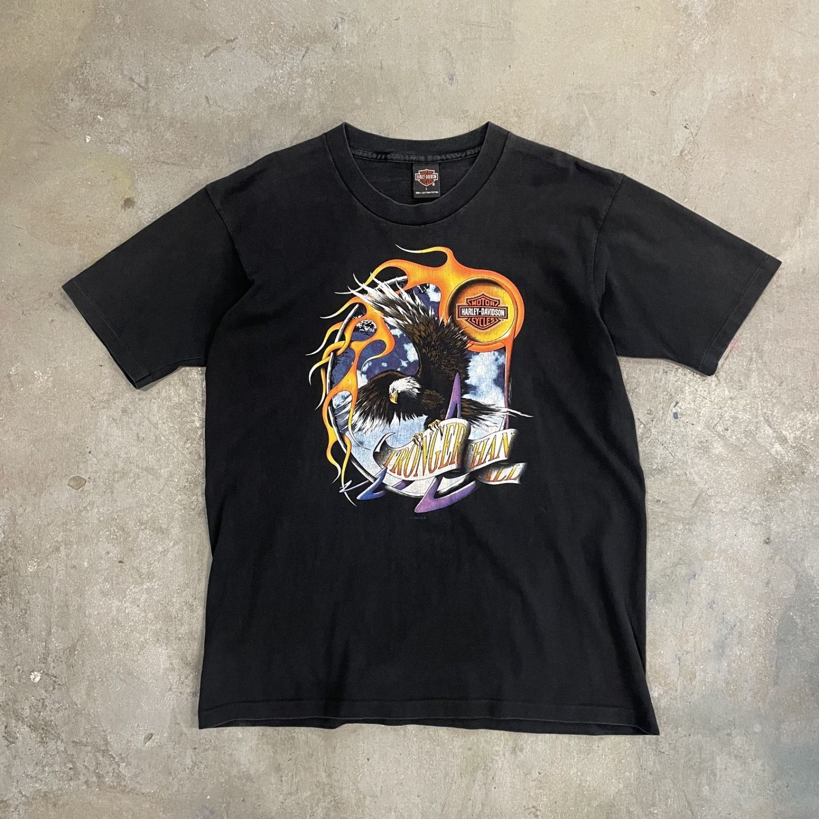 Harley Davidson Harley-Davidson Vintage 1996 T-Shirt USA Made Nashville TN E Size US L / EU 52-54 / 3 - 1 Thumbnail