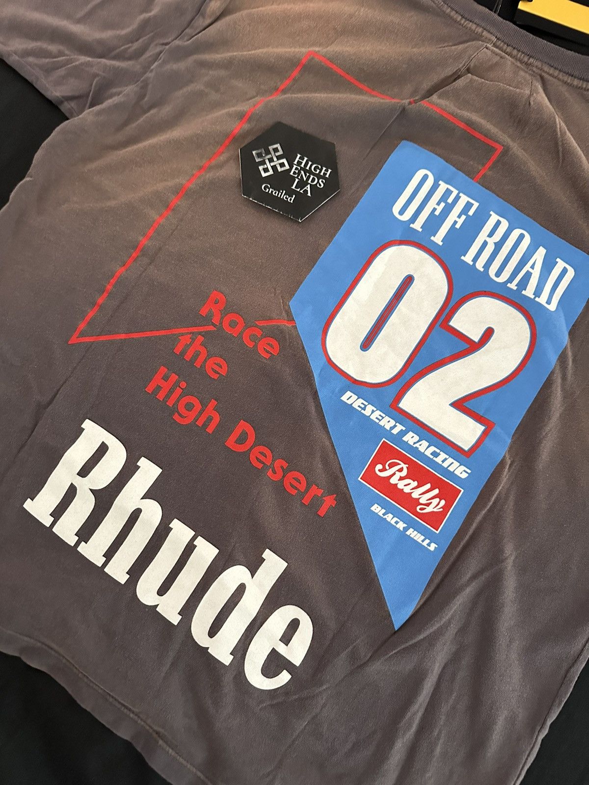 Rhude Rhude 02 Logo Tee Size US S / EU 44-46 / 1 - 2 Thumbnail