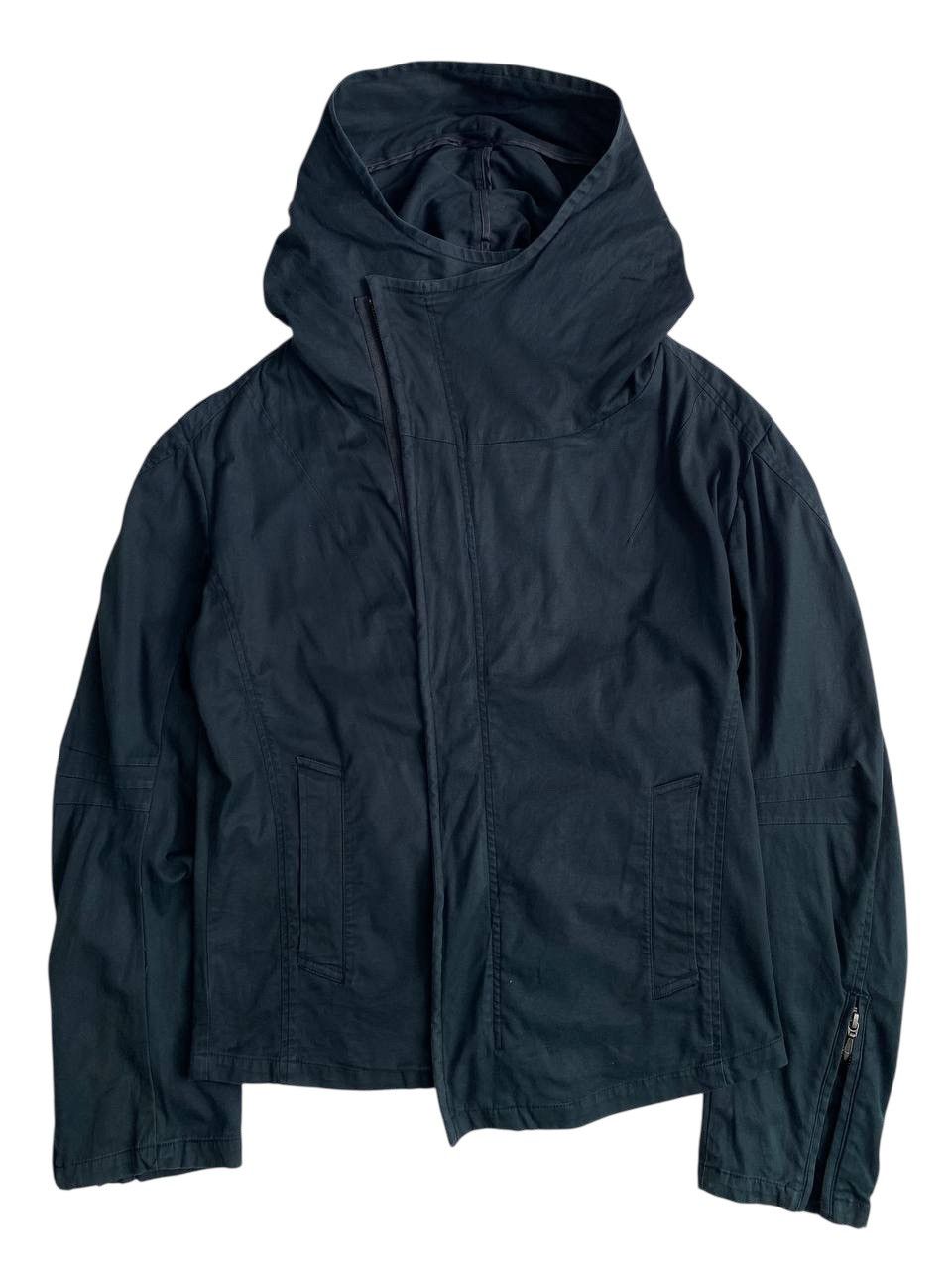 2000’s Tornado Mart Asymmetrical Zip-up Hooded Jacke