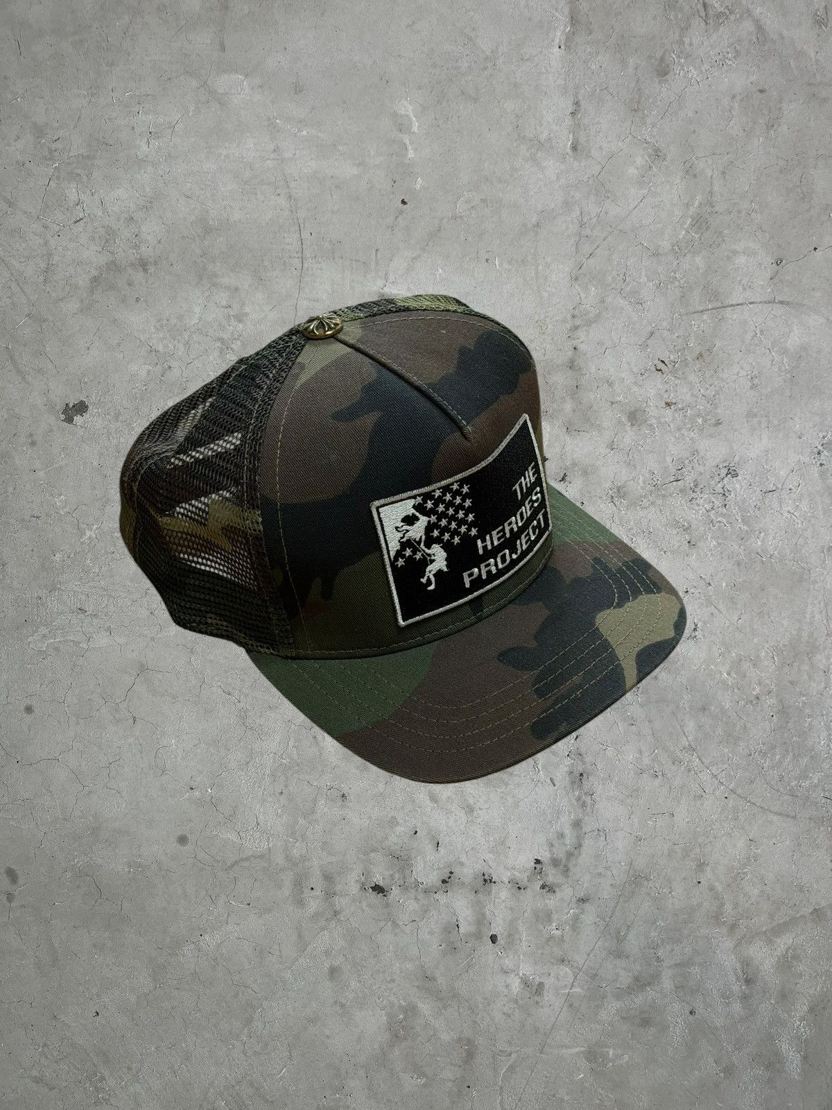 Chrome Hearts Chrome Hearts Black The Heroes Project Hat | Grailed