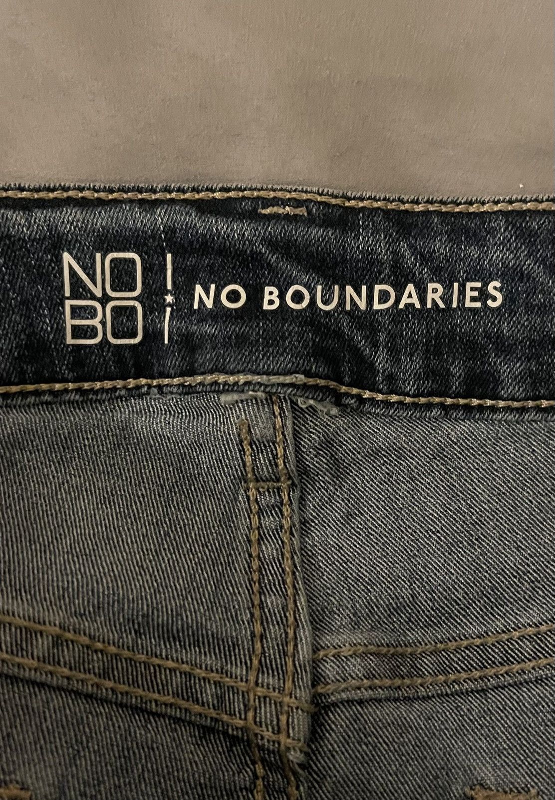 Other No Boundaries Boot Cut Jeans Size 32" / US 10 / IT 46 - 6 Thumbnail