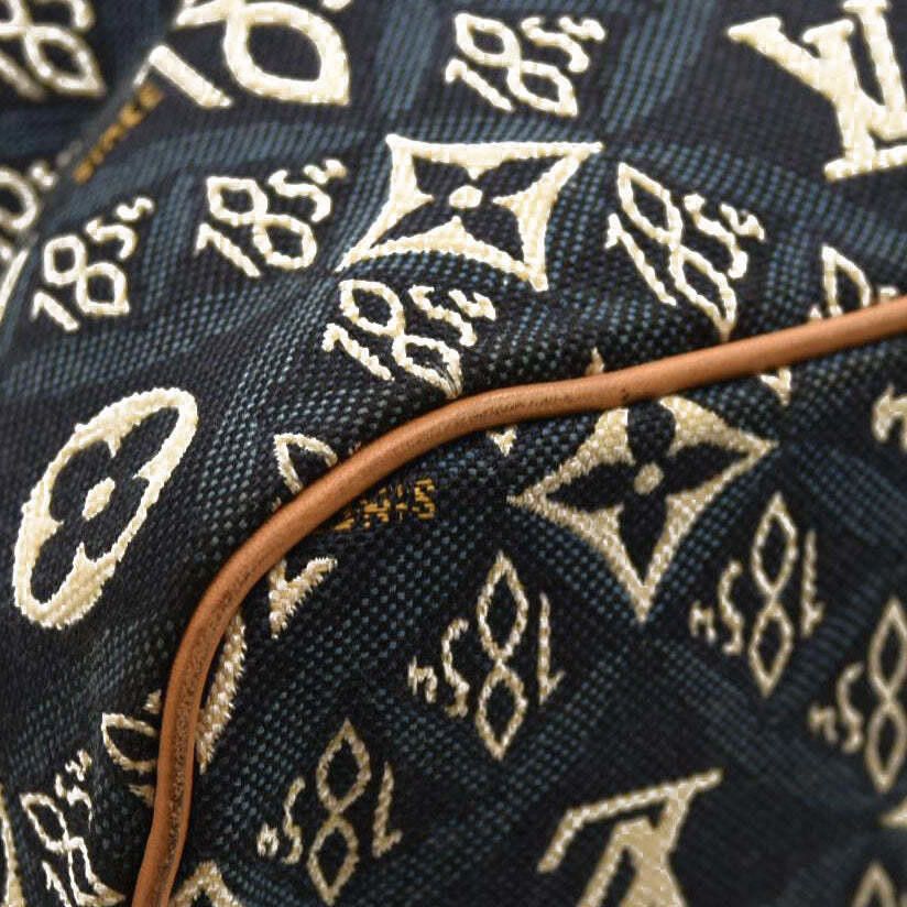 Louis Vuitton Louis Vuitton Jacquard Since 1854 Neverfull MM Blue Size ONE SIZE - 8 Thumbnail