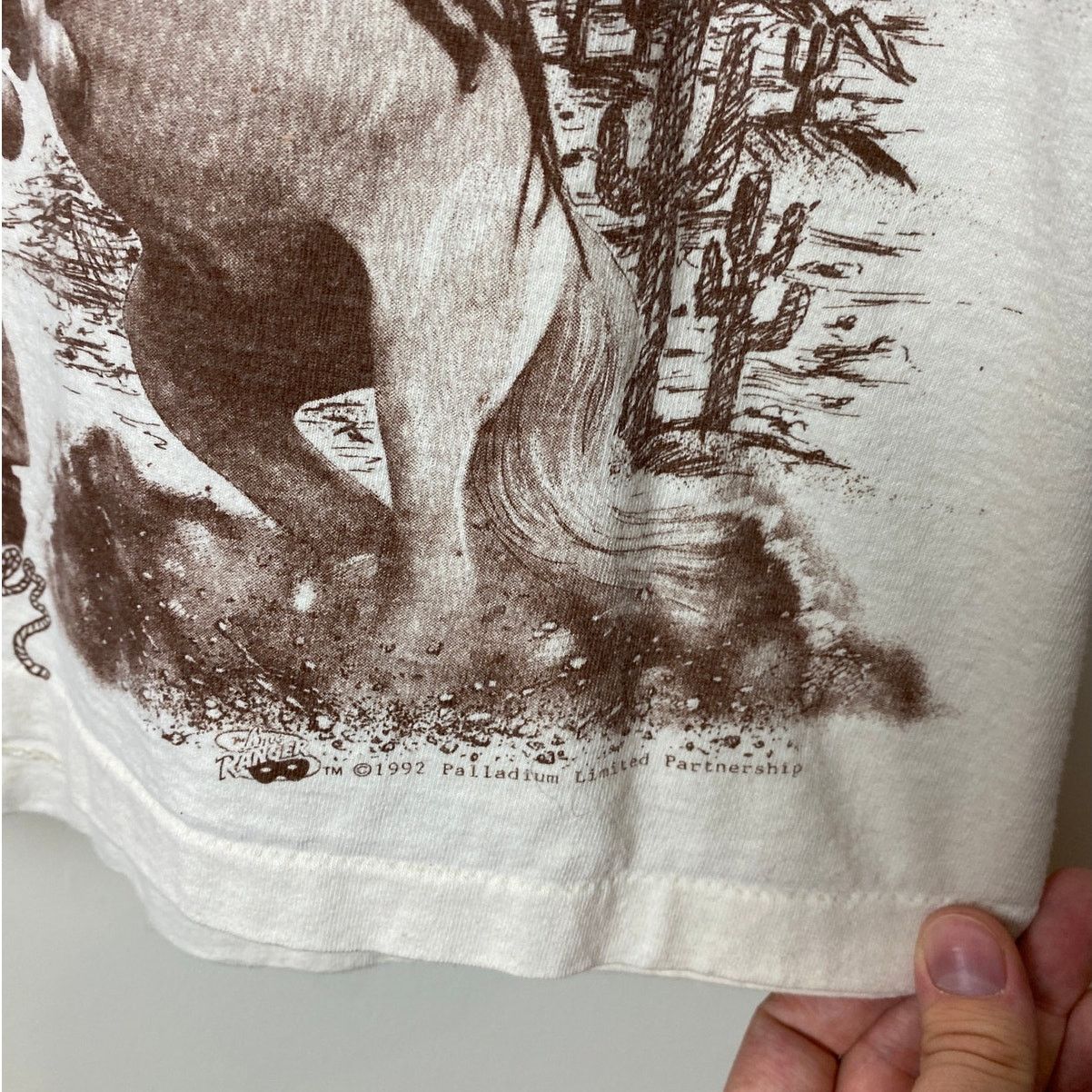Vintage Vintage 1992 The Lone Ranger AOP Tee - XL - Marlin Tease Size US XL / EU 56 / 4 - 5 Thumbnail