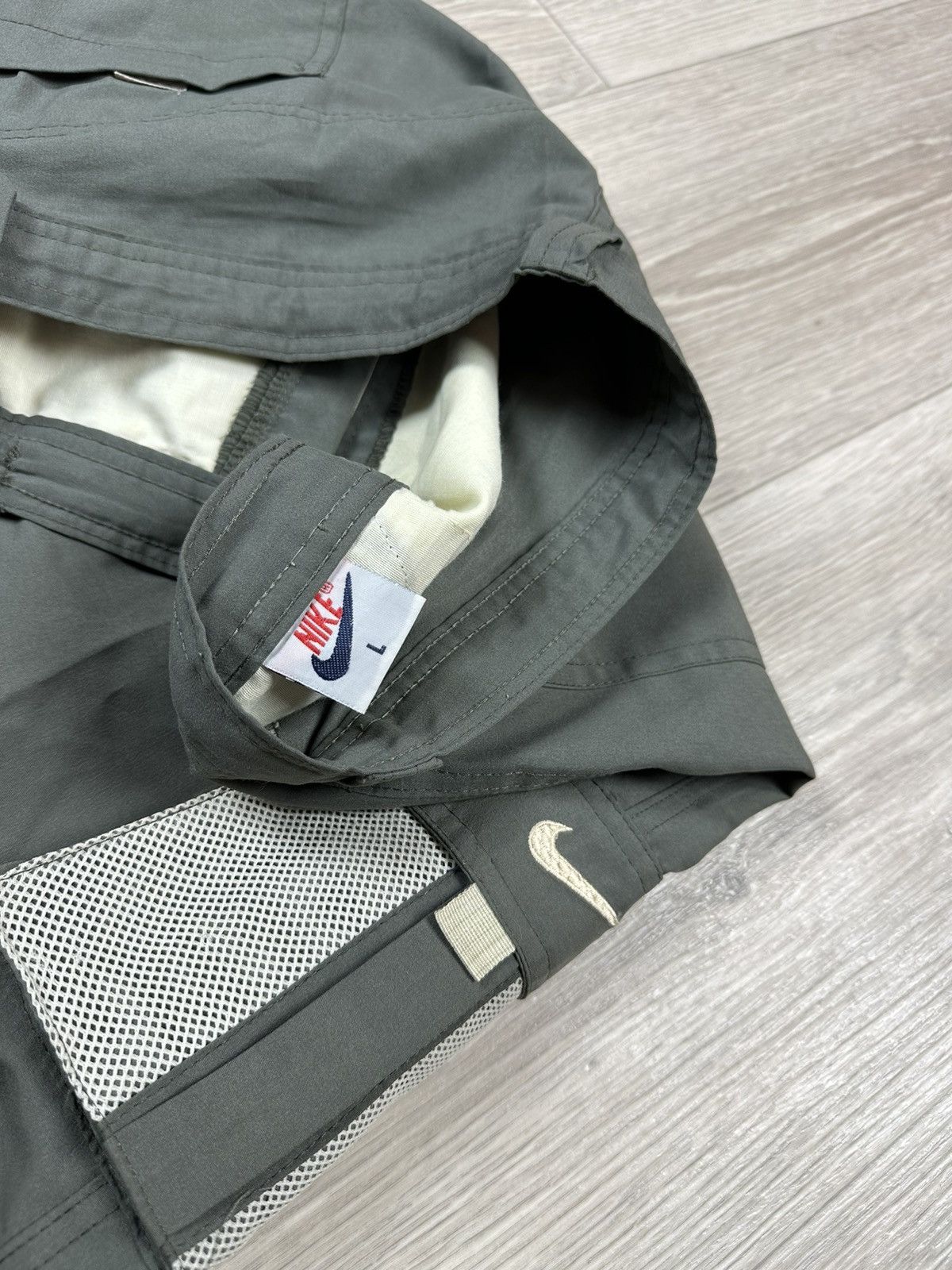 Nike × Vintage Vintage Nike Bridges Y2K Shorts Size US 34 / EU 50 - 9 Thumbnail