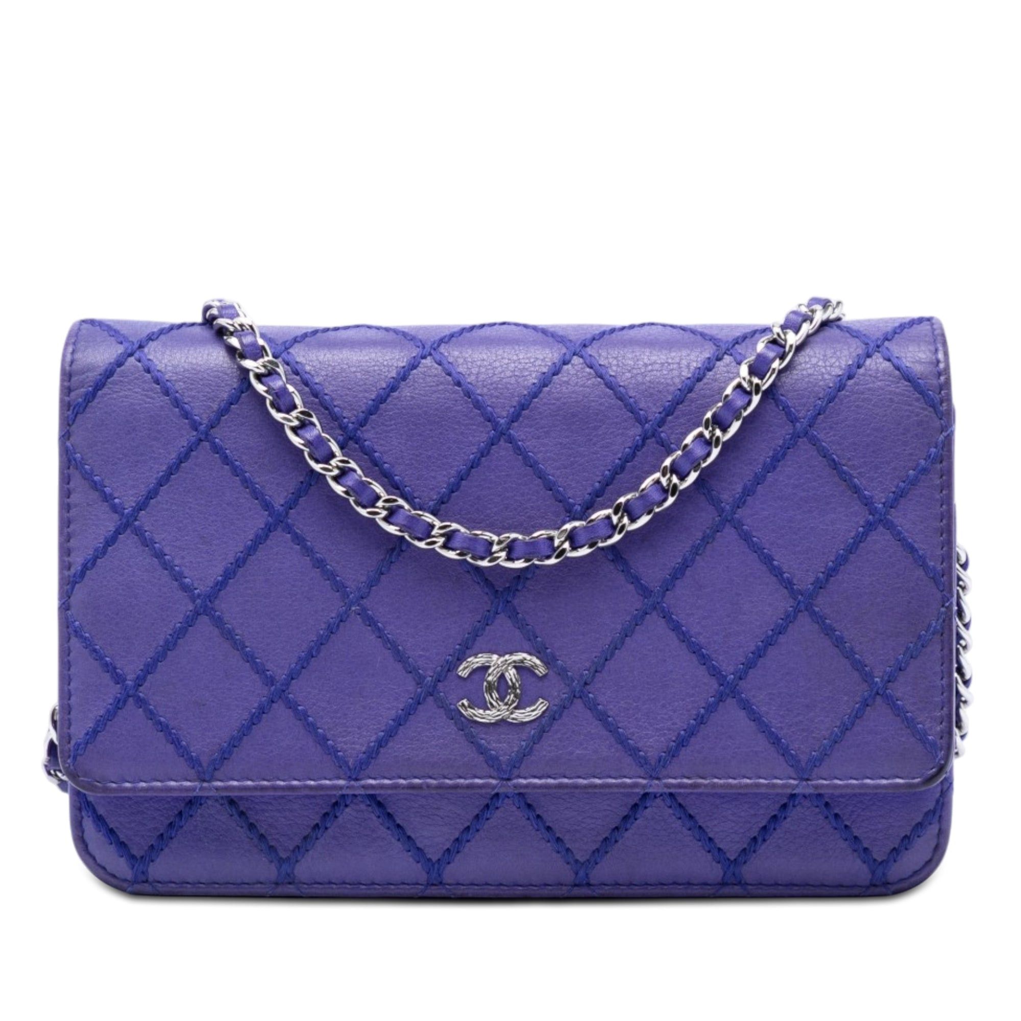 Chanel CC Quilted Calfskin Fancy Wallet On Chain Size ONE SIZE - 1 Thumbnail