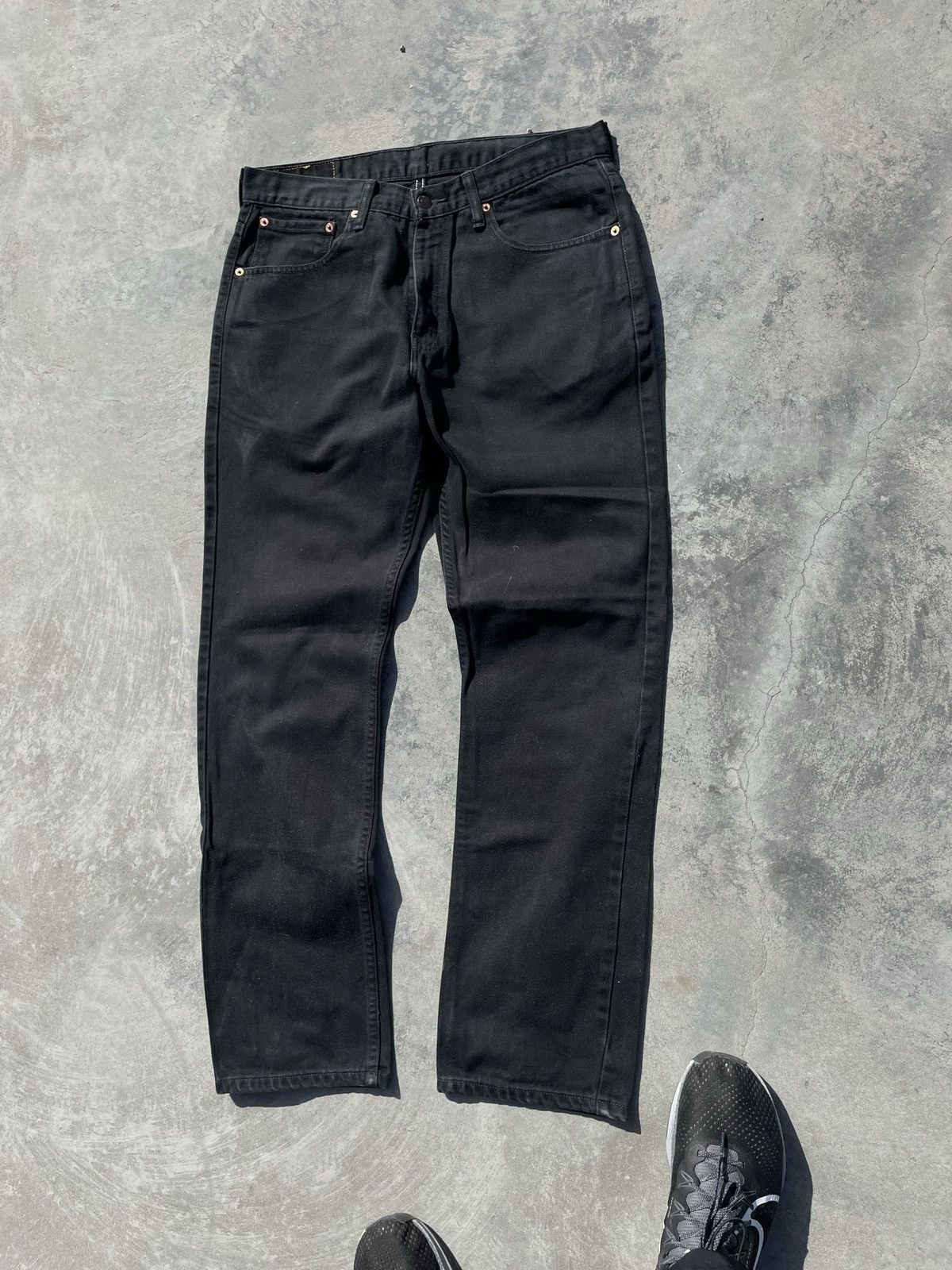 Levi's VINTAGE LEVIS 581 MADE IN BELGIUM DISTRESS JEANS Y2K Size US 32 / EU 48 - 6 Thumbnail