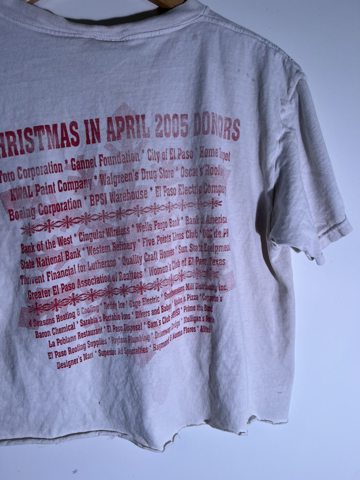 Vintage Y2K 2000’s VTG Vintage Rebuilding Santa Claus Retro T Shirt Size US L / EU 52-54 / 3 - 9 Thumbnail