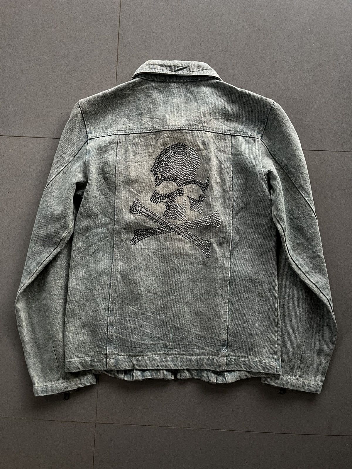 Isamu Katayama Backlash BERNINGS SHO JAPANESE SKULL BEADS MULTI ZIPPER DENIM JACKET Size US M / EU 48-50 / 2 - 2 Thumbnail