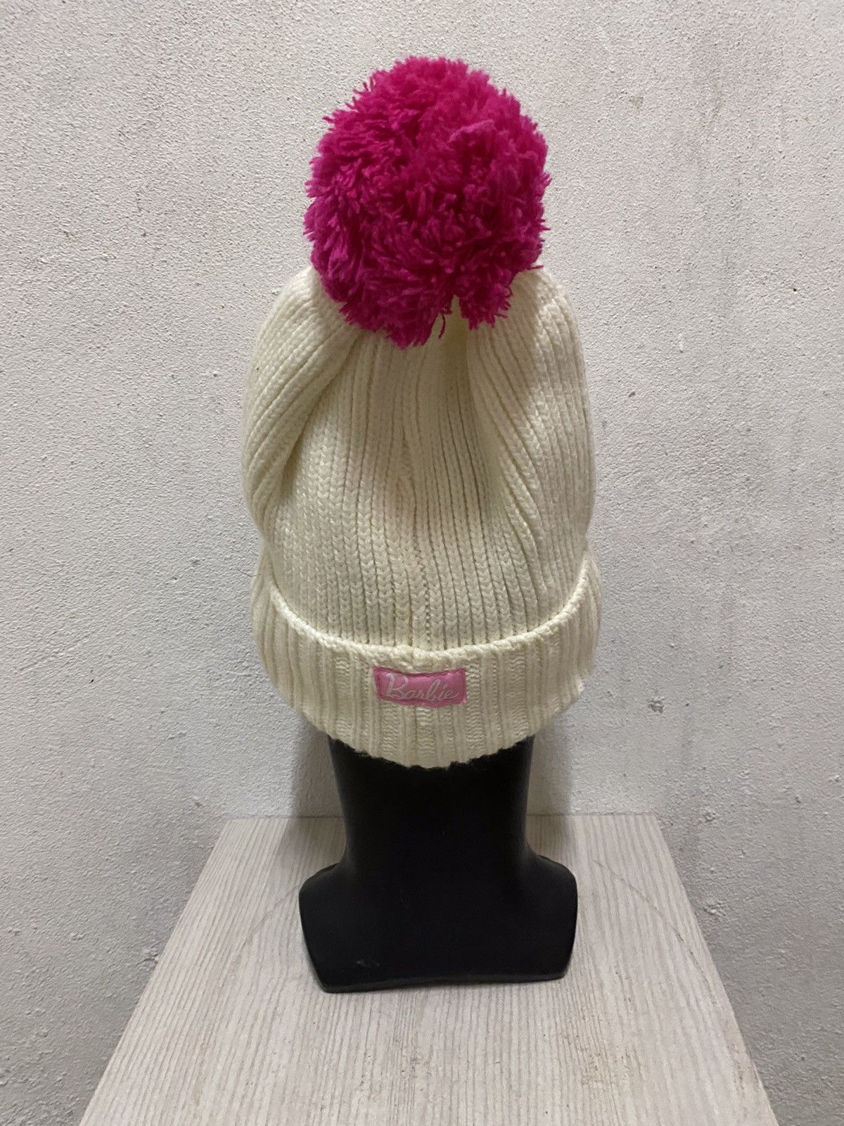 Cartoon Network Barbie Spell Out Bobble Beanie Hat Size ONE SIZE - 5 Thumbnail