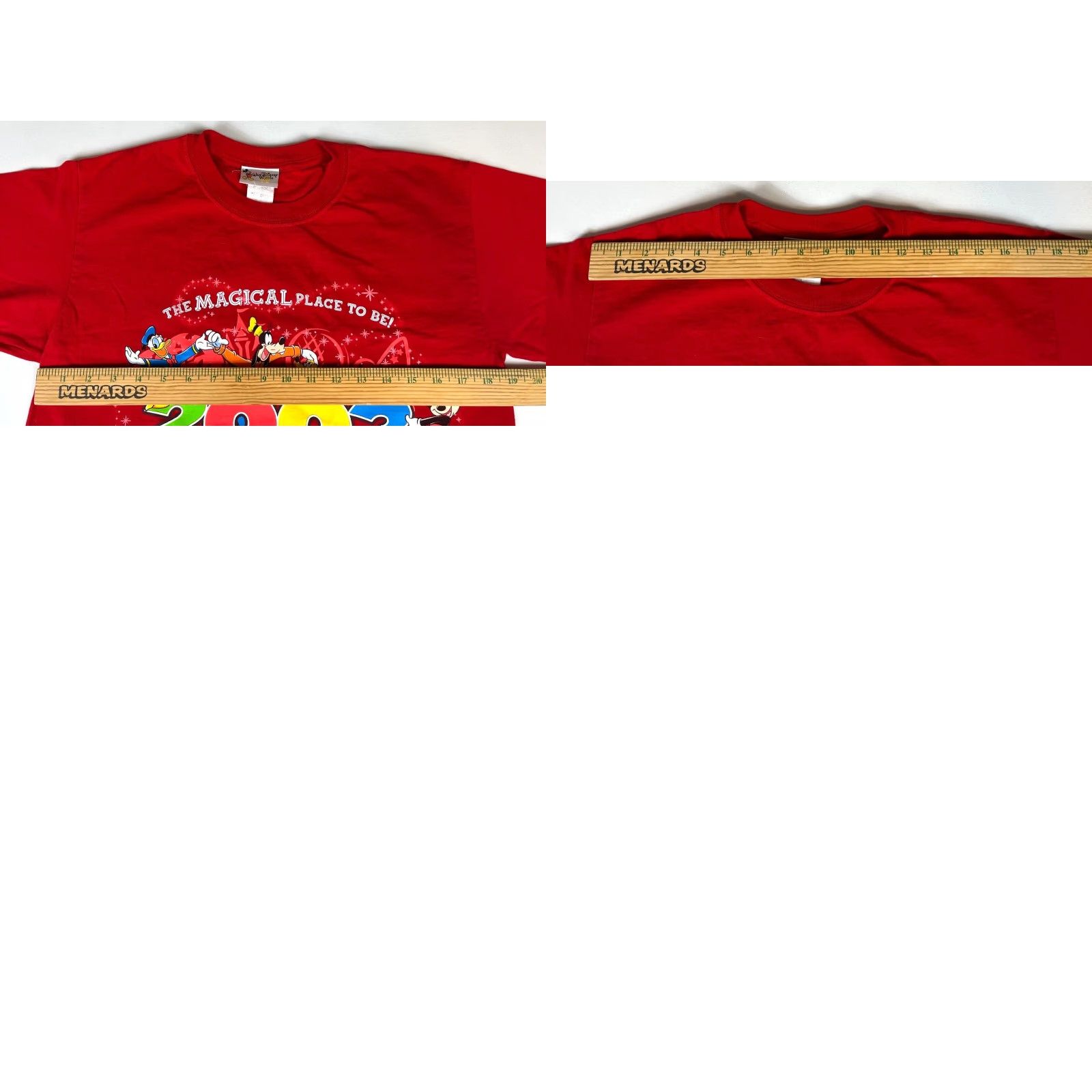 Disney VINTAGE Walt Disney World Unisex Adult T-Shirt Size US M / EU 48-50 / 2 - 8 Thumbnail