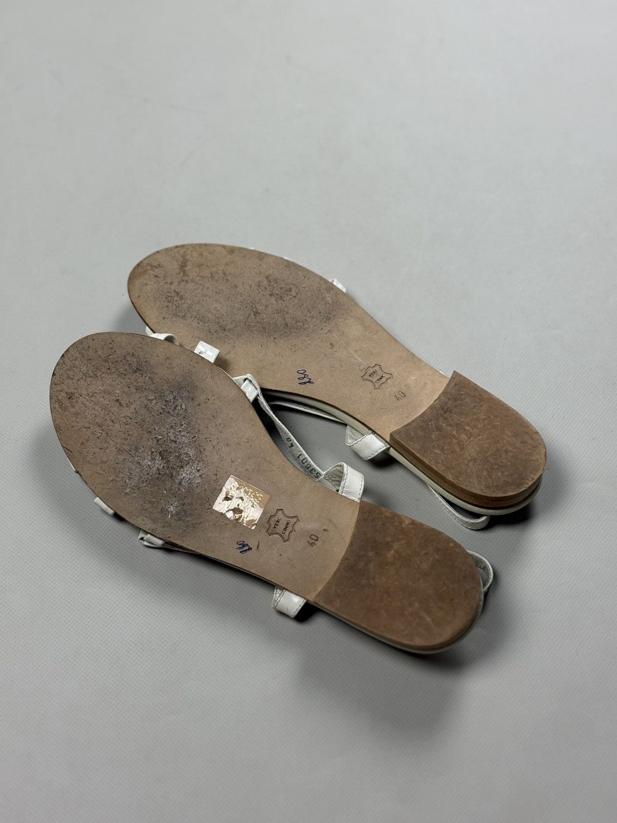 DOROTHEE SCHUMACHER Schumacher Ladies Leather Strappy Flats Sandals Size 40 Size US 10 / IT 40 - 14 Thumbnail