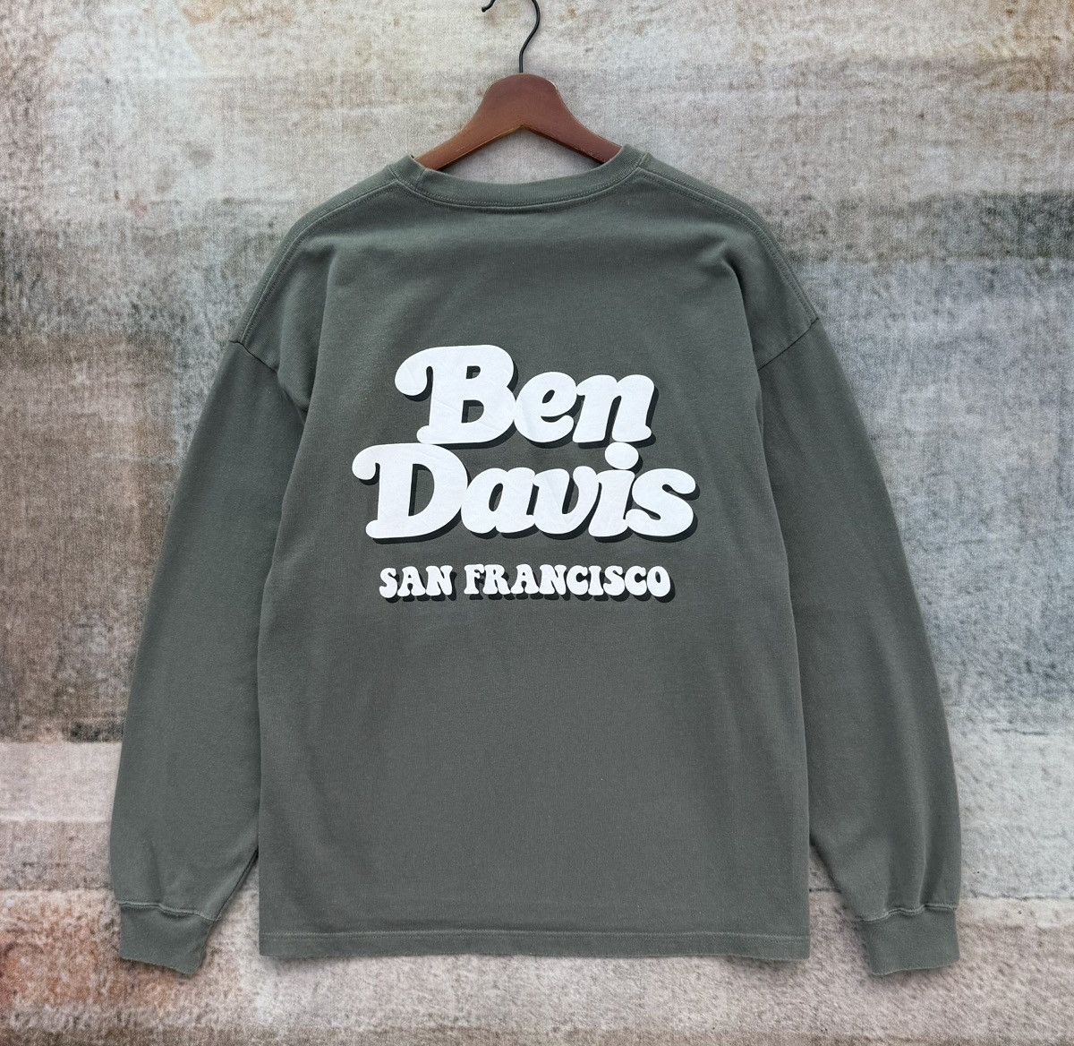 Ben Davis Ben Davis Big Logo Oversized Crewneck Sweatshirt Size US L / EU 52-54 / 3 - 5 Thumbnail