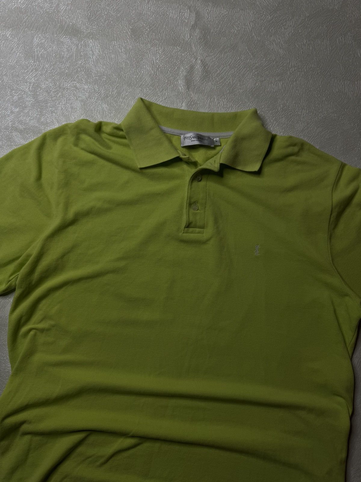 Yves Saint Laurent YSL Polo T-Shirt Size US XL / EU 56 / 4 - 2 Thumbnail