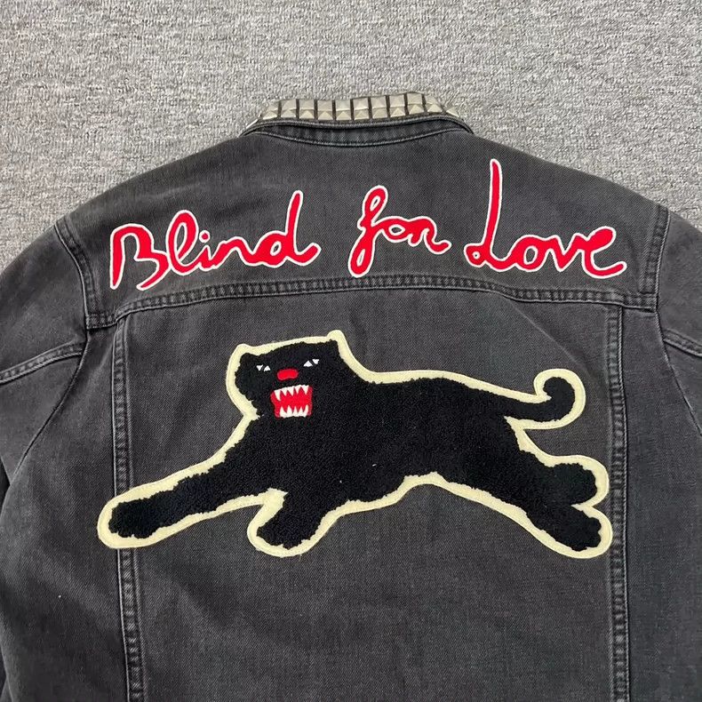 Gucci Gucci Rivet Tiger Denim Jacket 2502-Nextarrow Size US M / EU 48-50 / 2 - 4 Thumbnail