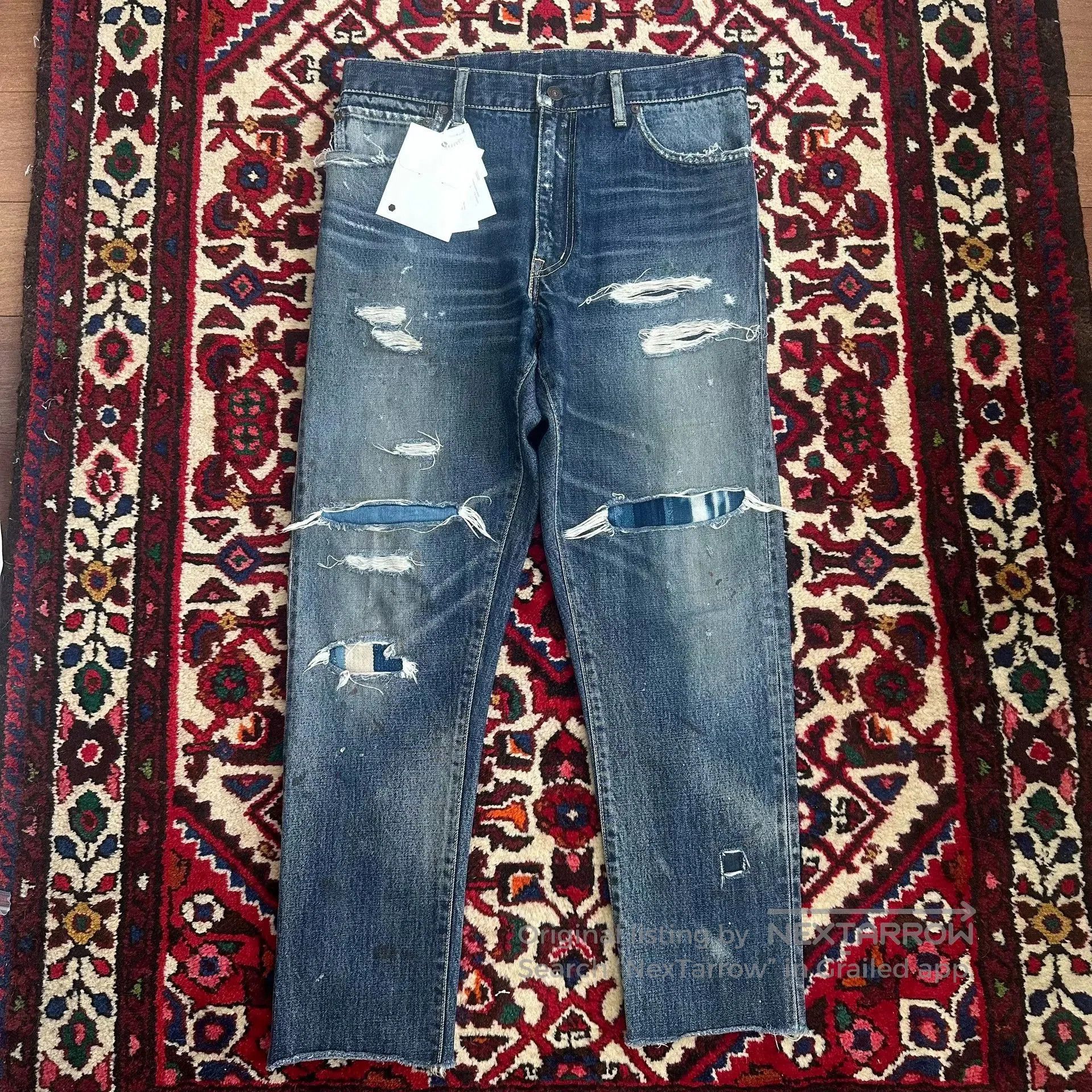 Visvim visvim 21aw journeyman distressed denim pants. Size US 31 - 2 Thumbnail
