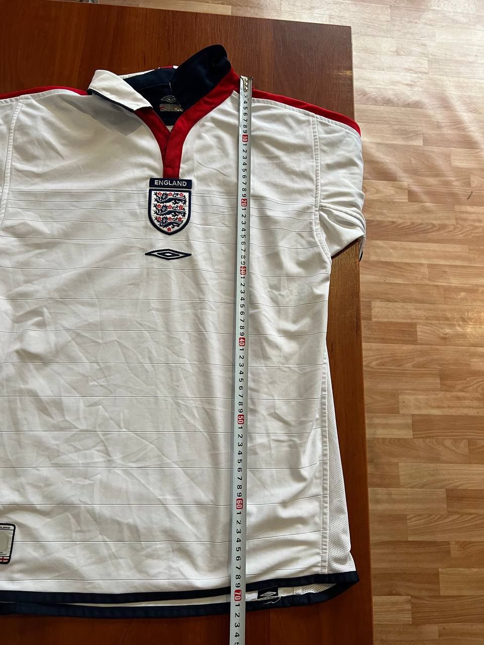 Umbro 2003/05 ENGLAND TEAM HOME SOCCER JERSEY FOOTBALL SHIRT SZ S Size US S / EU 44-46 / 1 - 15 Thumbnail