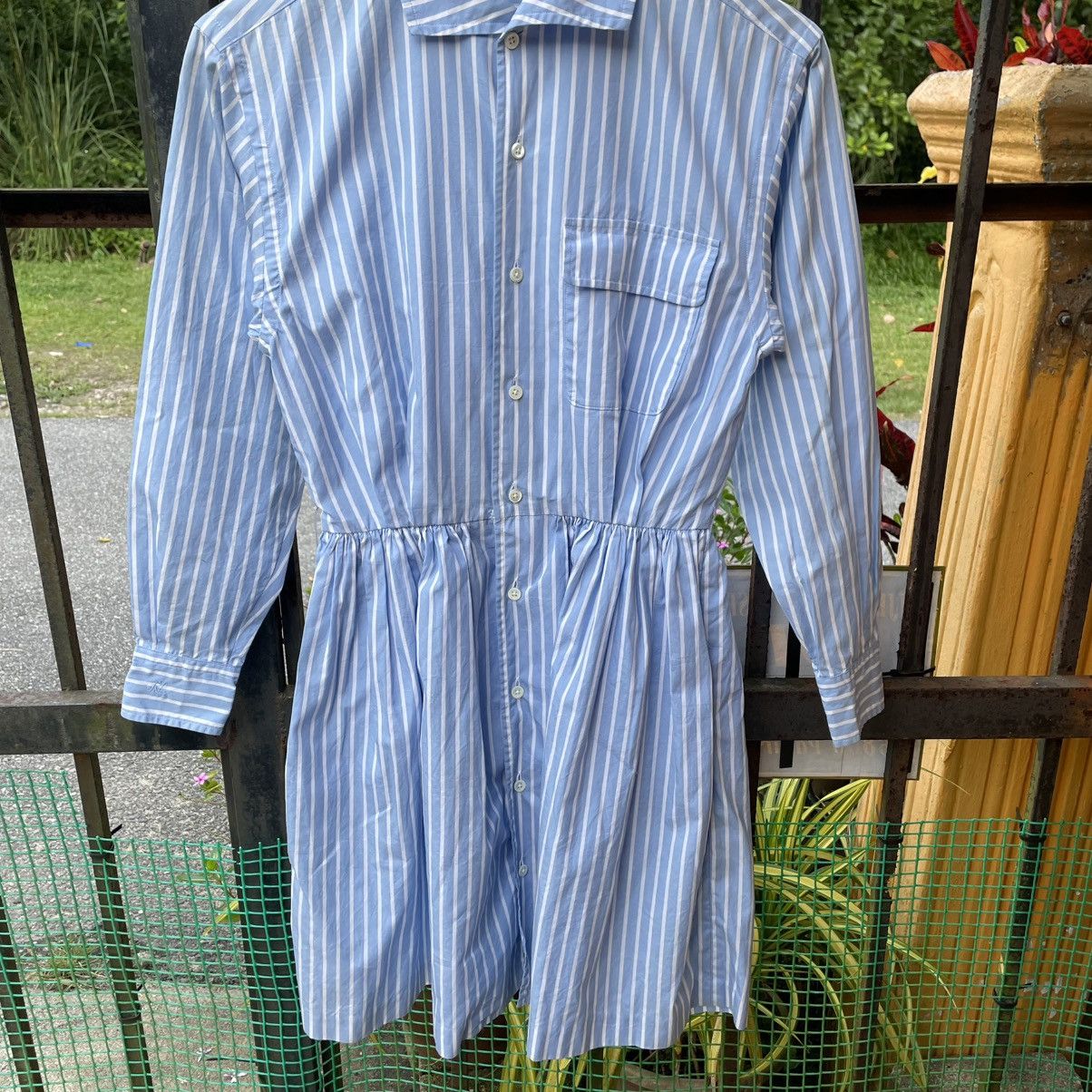 Ralph Lauren 🔥Ralph Lauren Striped Dress Buttons Shirts Minimalist Wear Size S / US 4 / IT 40 - 5 Thumbnail