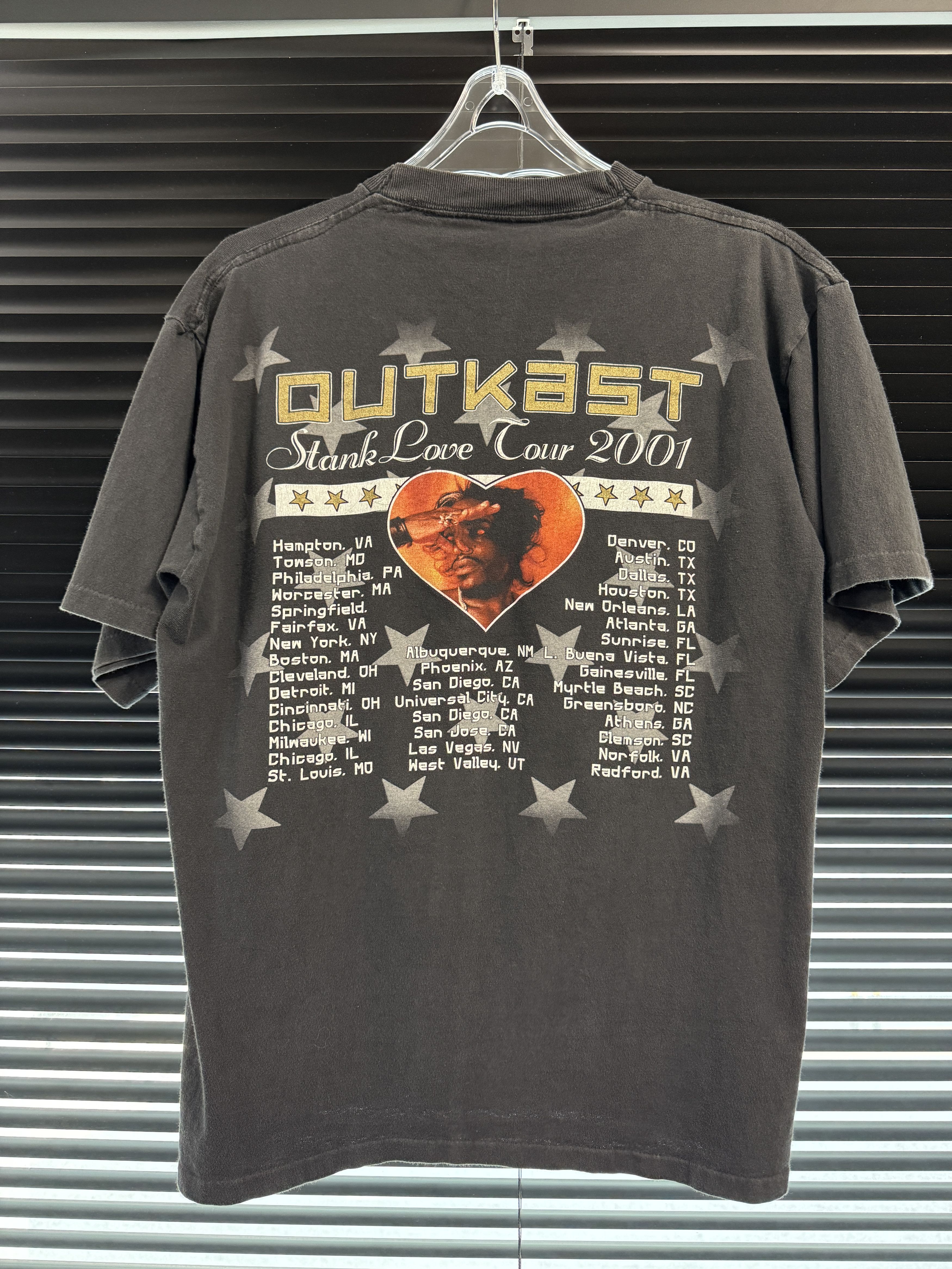 Vintage Vintage 2001 Outkast Stank Love Tour tshirt Size US L / EU 52-54 / 3 - 2 Thumbnail