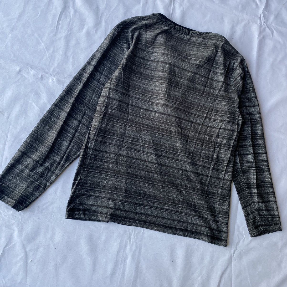 If Six Was Nine × Japanese Brand × Le Grande Bleu (L.G.B.) Japanese Striped Studded Zipper Punk Style Double Layer Size US L / EU 52-54 / 3 - 8 Thumbnail
