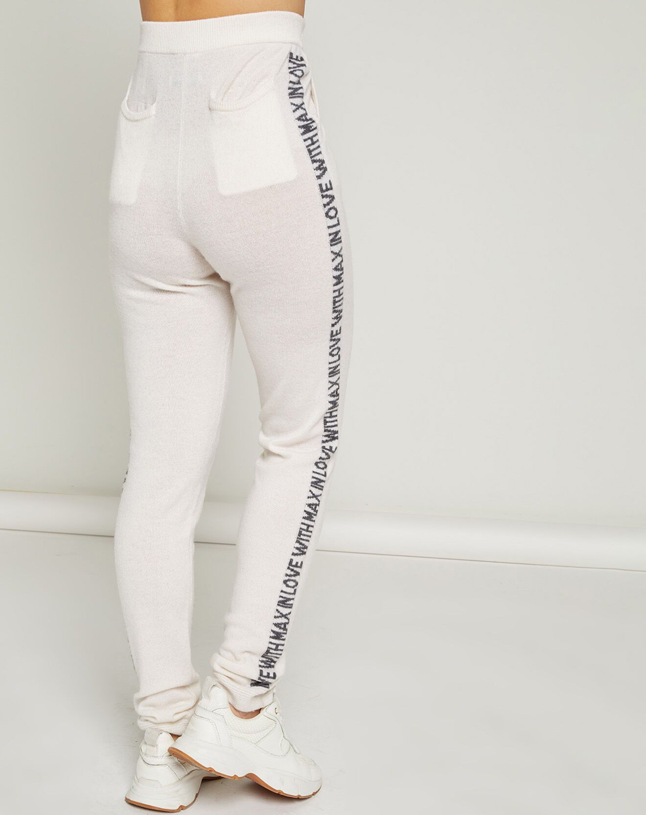 Designer MAX&MOI Merino Wool Cashmere Jimi Pants Joggers Size S Size 26" / US 2 / IT 38 - 1 Thumbnail