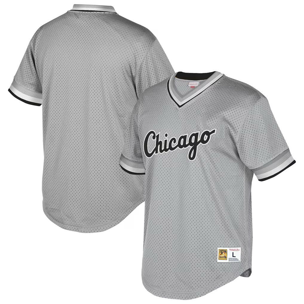 Mitchell & Ness Chicago White Sox Mitchell & Ness Cooperstown Road Jersey Size US L / EU 52-54 / 3 - 1 Thumbnail