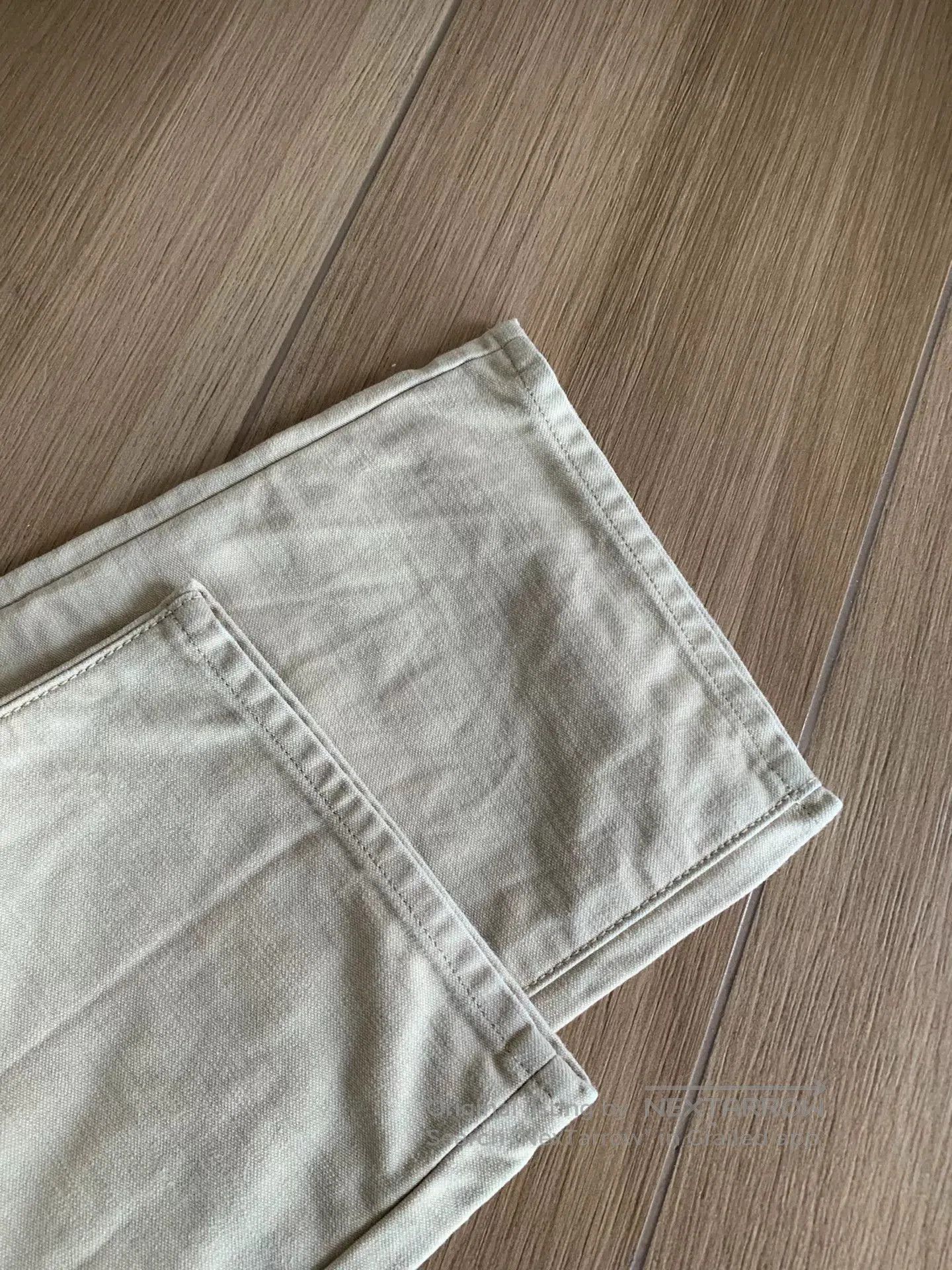 Benzak Denim Developers benzaks denim casual pants in beige. Size US 36 / EU 52 - 8 Thumbnail