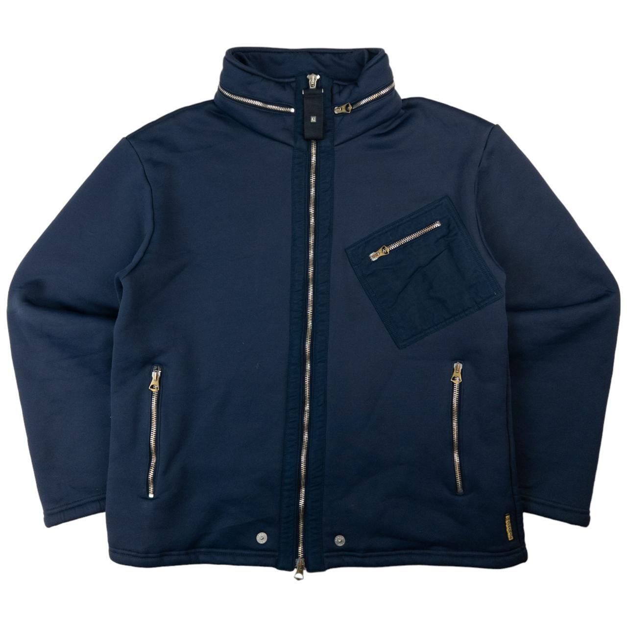 Armani Vintage Armani Jeans 'Scuba' Fleece Lined Jacket Size M Size US M / EU 48-50 / 2 - 1 Thumbnail