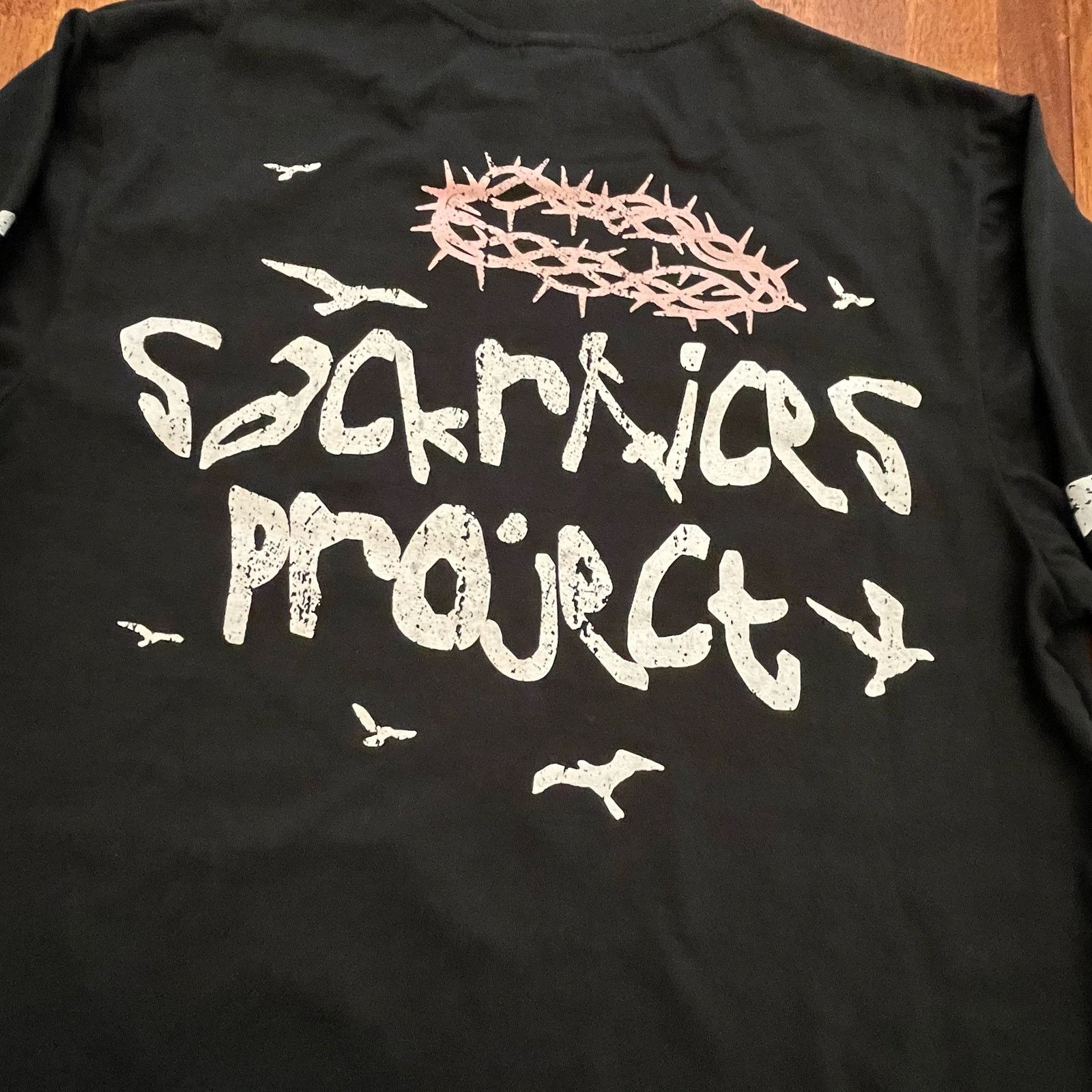 Other Sackrifices Graphic Tee Long Sleeve Shirt Black L Size US L / EU 52-54 / 3 - 4 Thumbnail