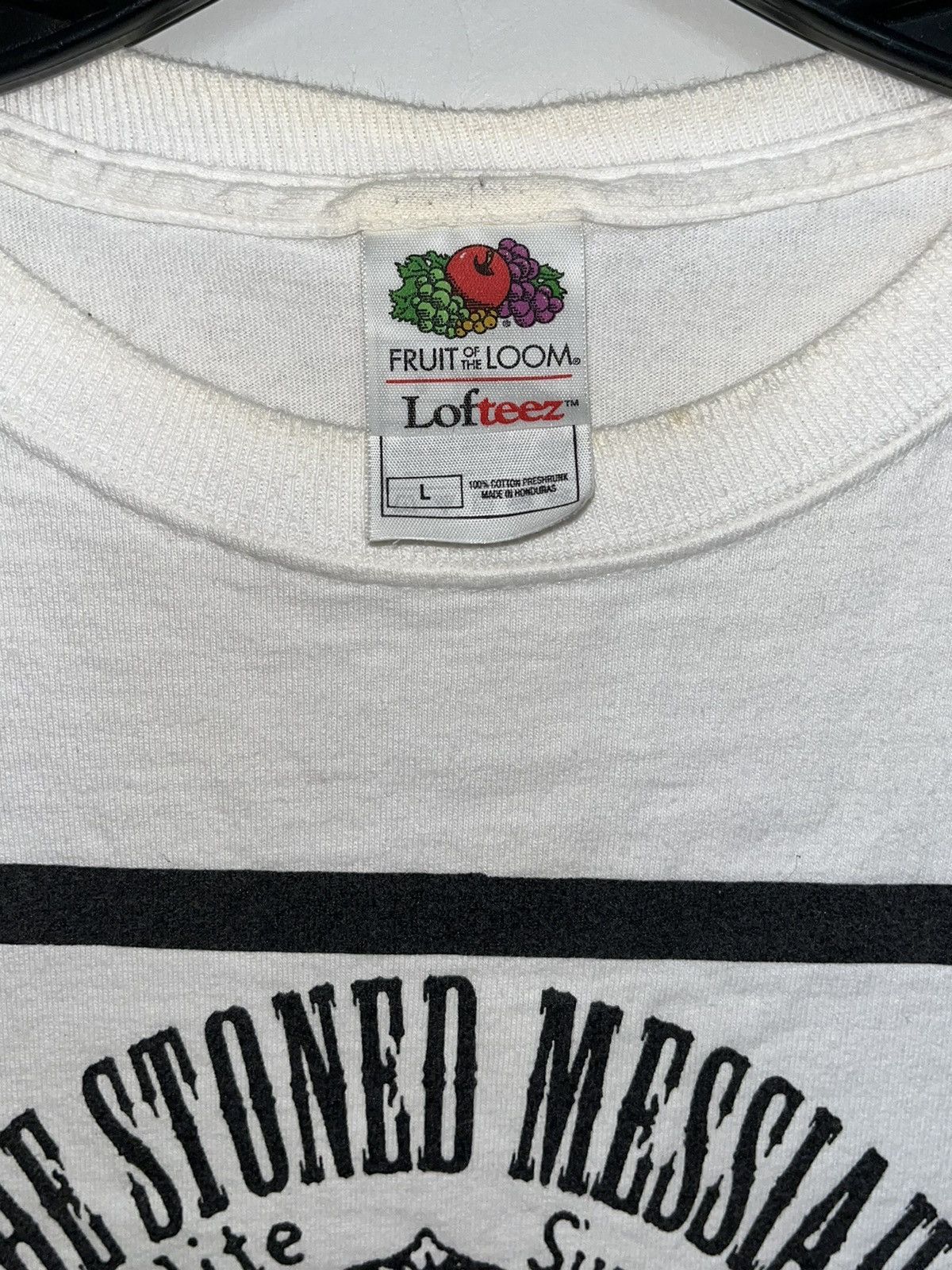 Unsound Rags × Vintage Crazy Y2K Faded Thrashed Baggy Skater Grunge Zig Zag ERD Tee Size US L / EU 52-54 / 3 - 3 Thumbnail