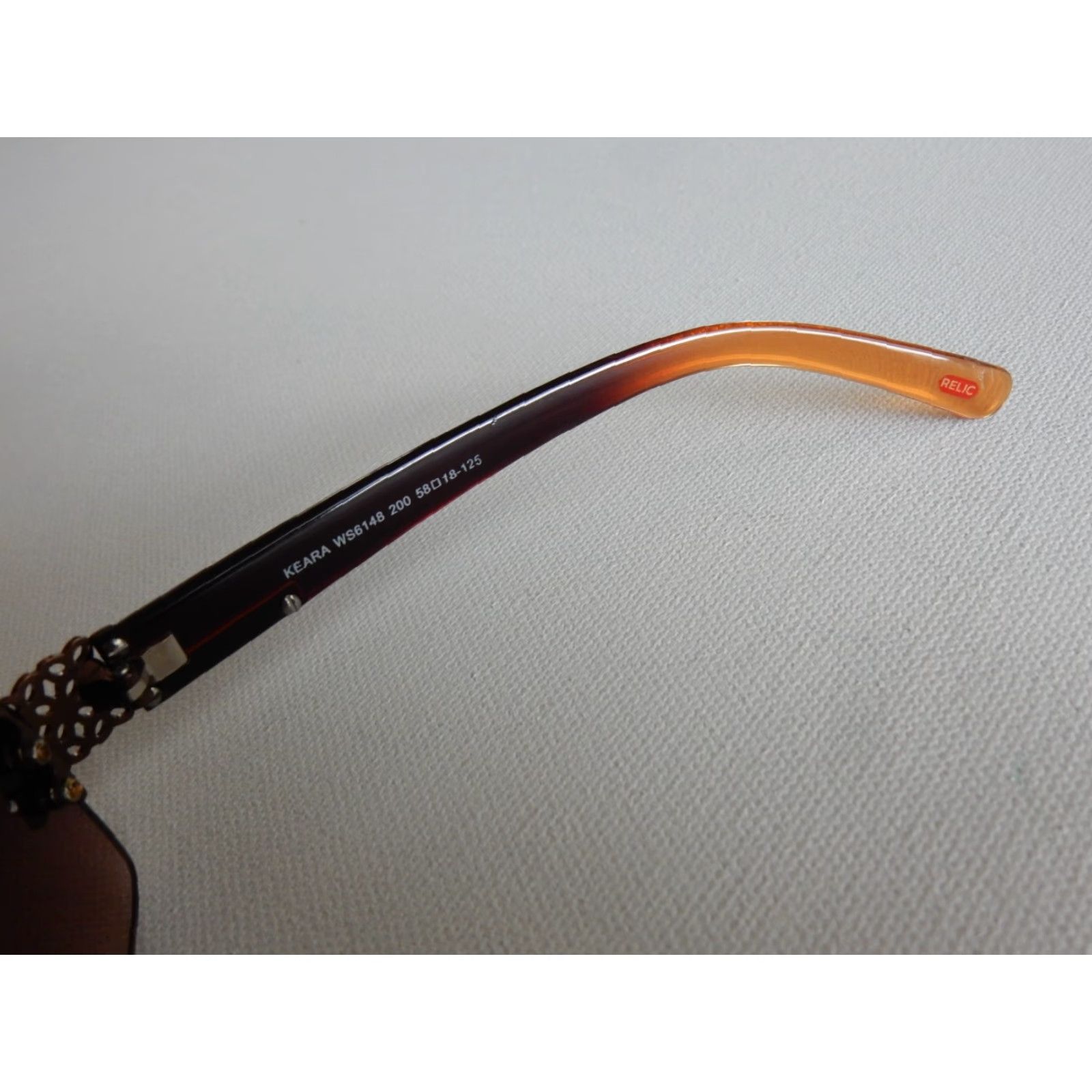 Vintage Relic Women's Sunglasses 58mm Brown Fashion Accessories Retro 200 Size ONE SIZE - 6 Thumbnail