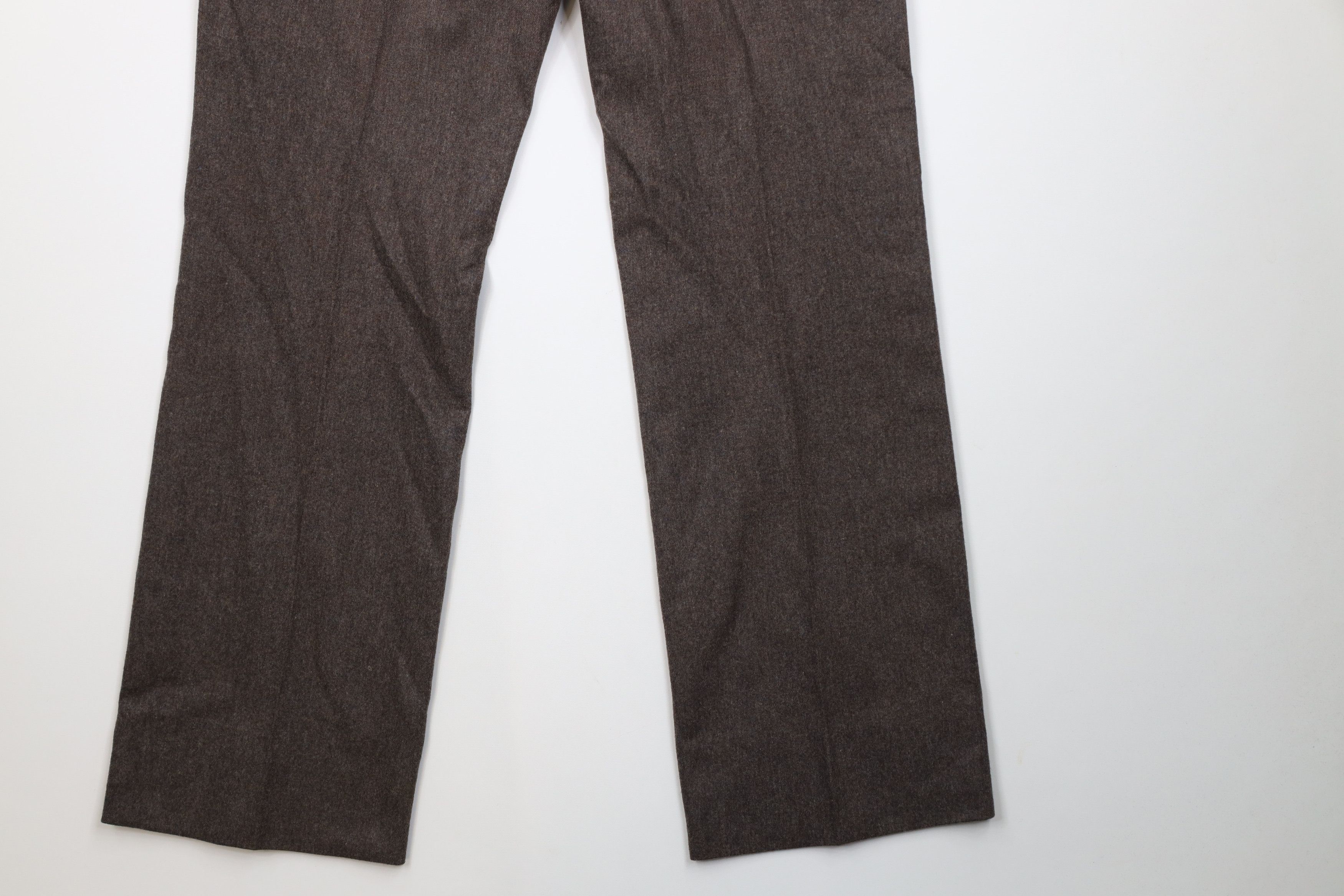 Vintage Vintage 70s Streetwear Wide Leg Bell Bottoms Pants Brown USA Size US 36 / EU 52 - 13 Thumbnail