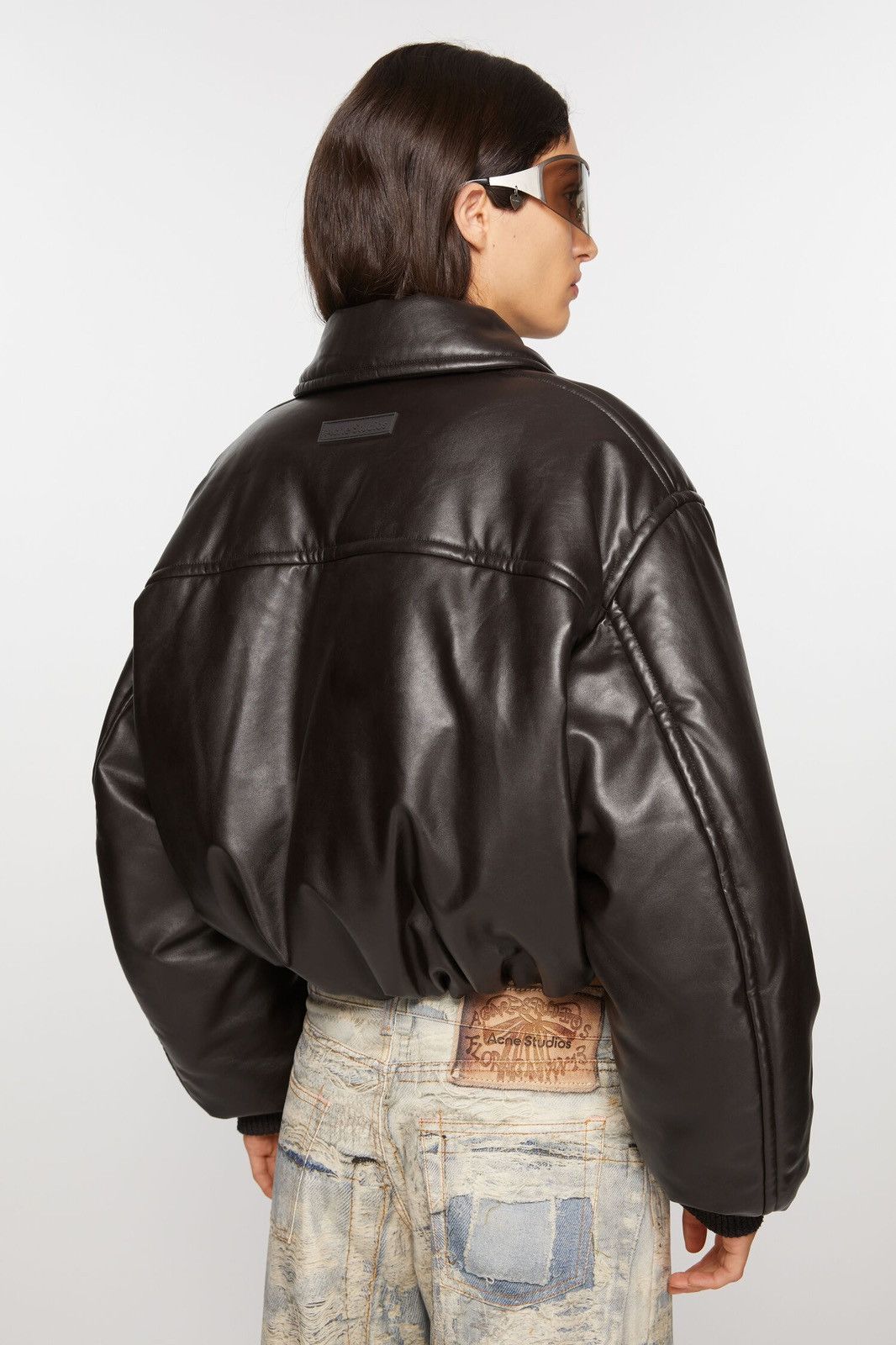 Acne Studios Acne Studios Coated Bomber Jacket Size XXS / US 00 / IT 34 - 4 Thumbnail