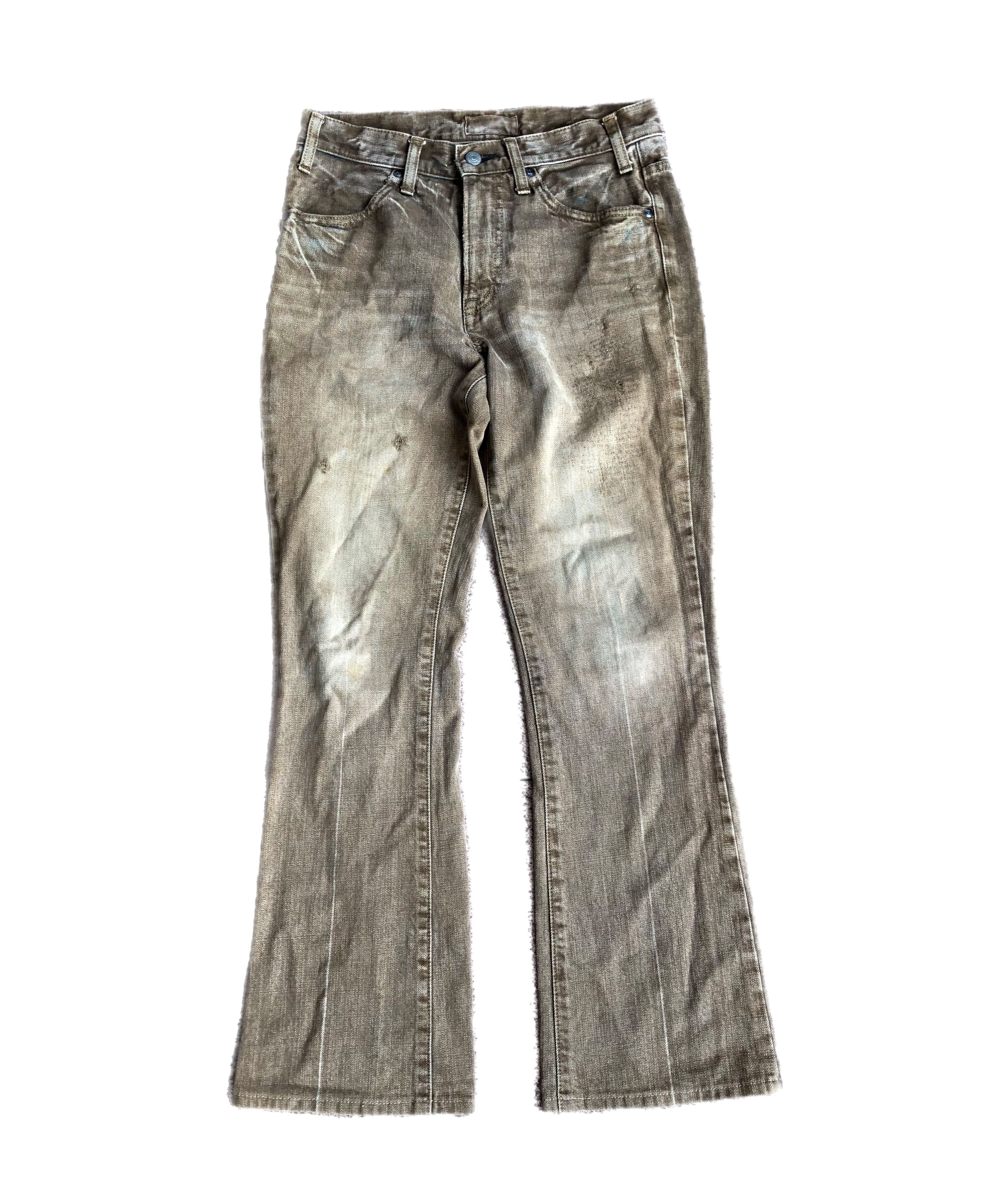 If Six Was Nine Spellbound Flared Fading Jeans Vkei style Y2k Japanese Size US 30 / EU 46 - 1 Thumbnail