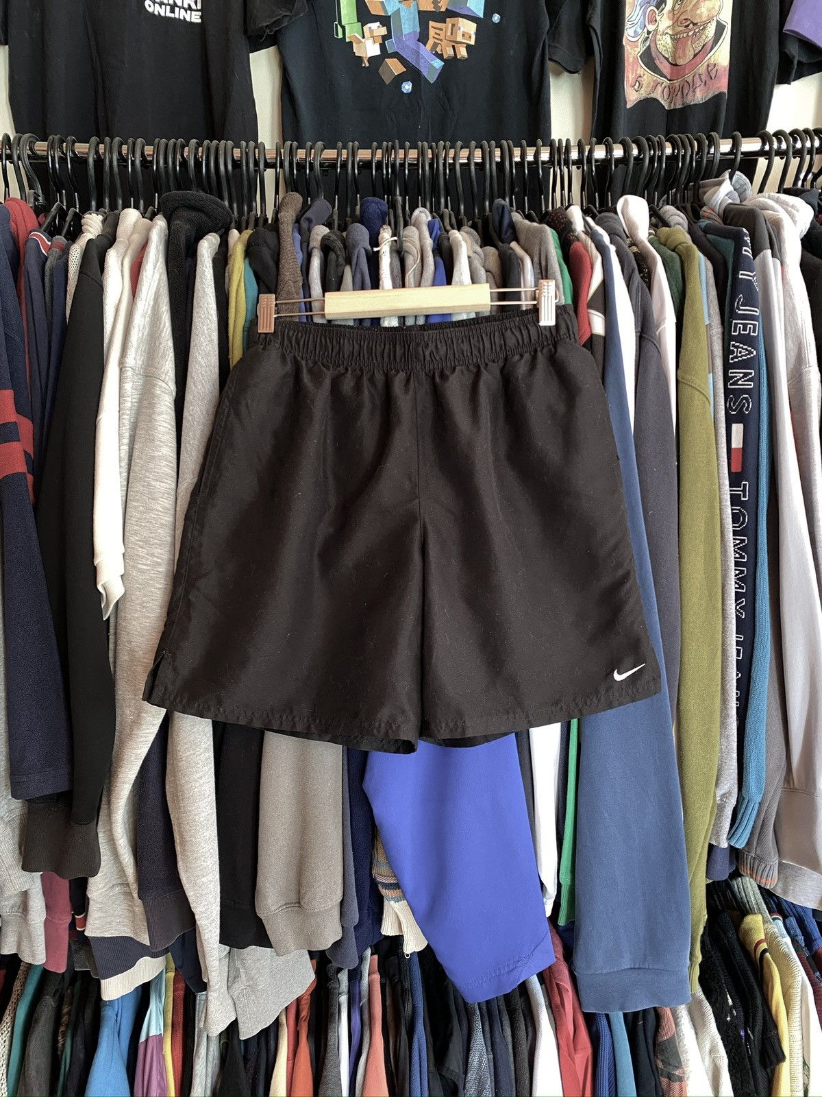 Nike NIKE VINTAGE NYLON SHORTS Y2k Size US 32 / EU 48 - 1 Thumbnail