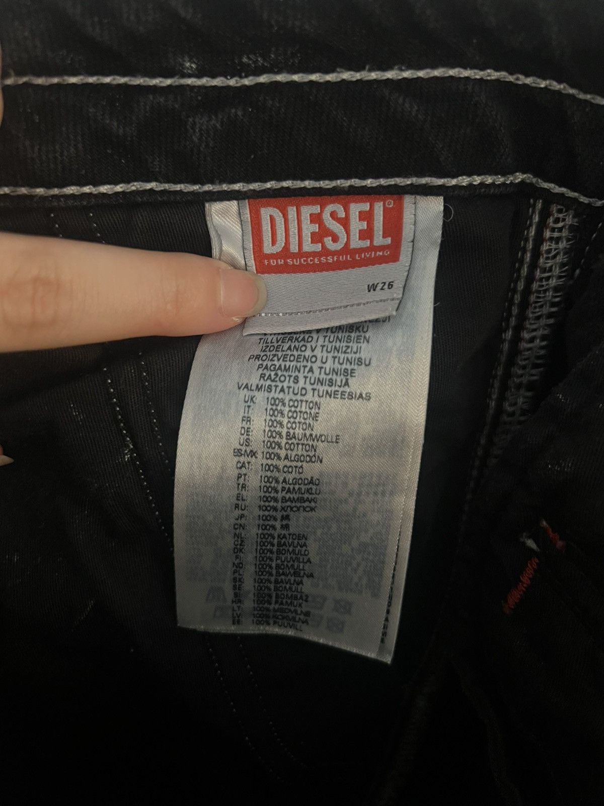 Diesel Diesel Wide Legged Cargo Jeans Size 26" / US 2 / IT 38 - 7 Thumbnail