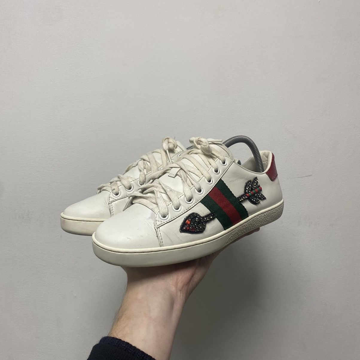 Gucci Gucci sneakers low Luxury are arrow Size US 6 / IT 36 - 5 Thumbnail