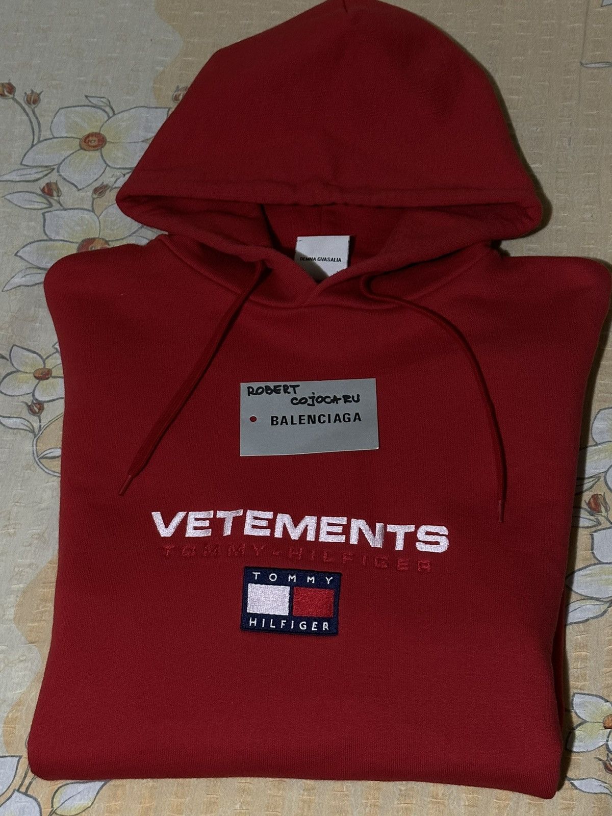 Vetements x Tommy Hilfiger Double Sleeve Hoodie