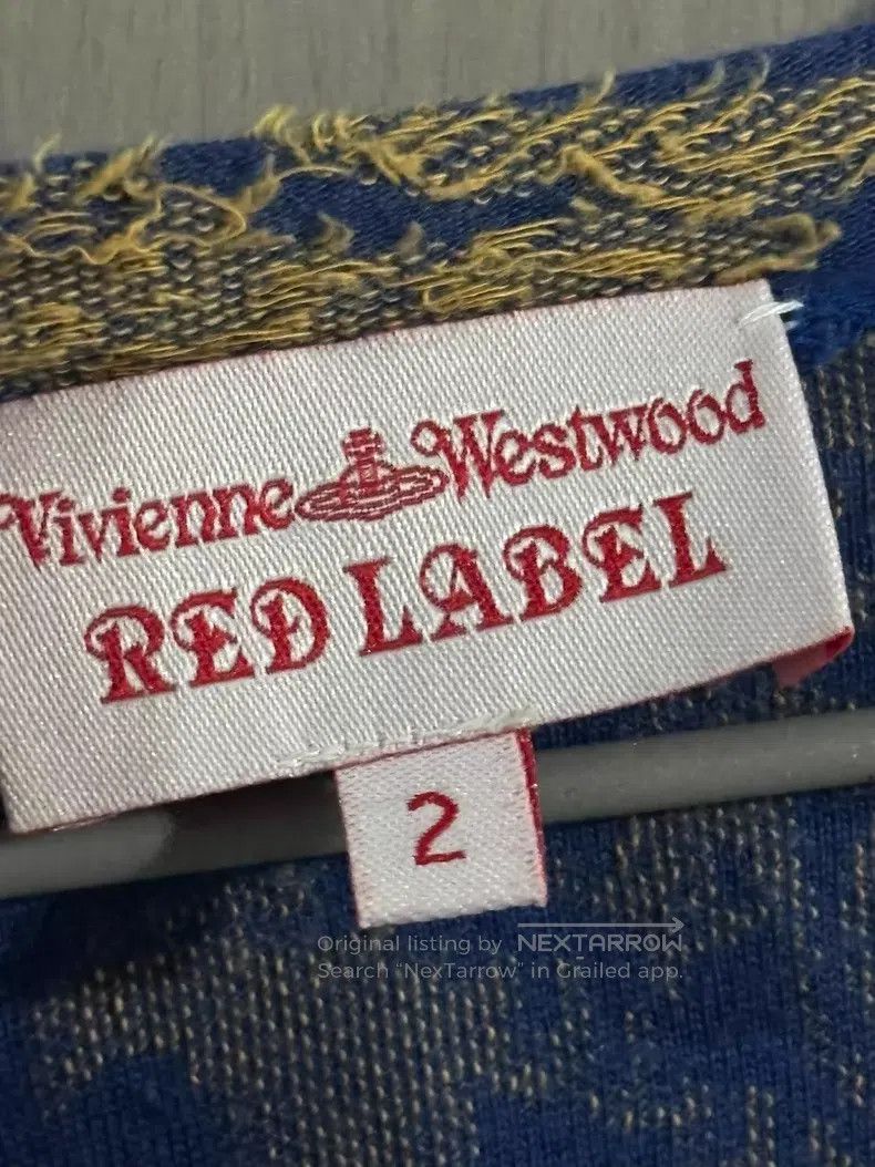 Vivienne Westwood Vivienne Westwood Patterned Asymmetrical Top Size M / US 6-8 / IT 42-44 - 3 Thumbnail