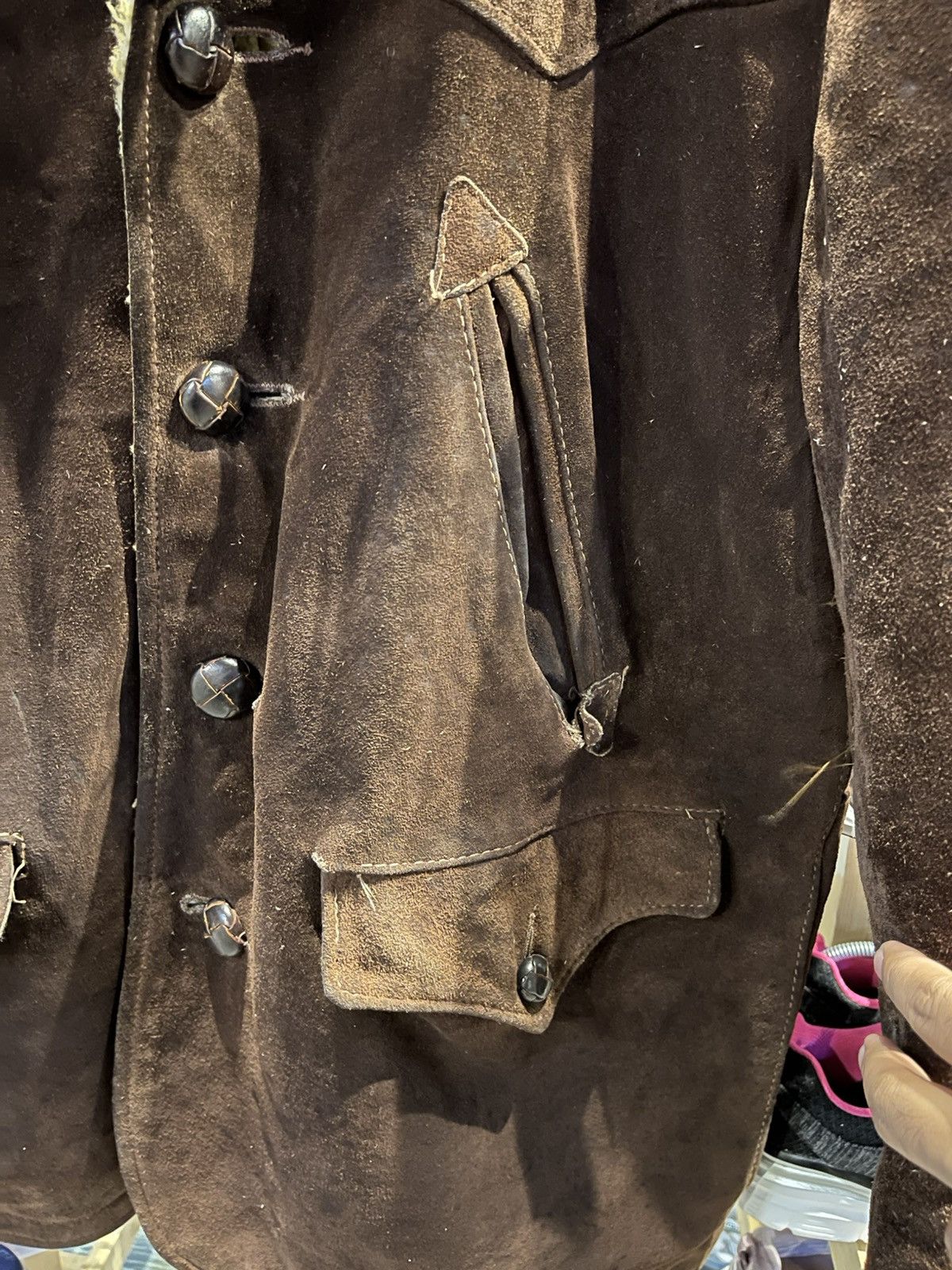 Schott × Vintage Western Sherpa Jacket authentic styling by schott Size US M / EU 48-50 / 2 - 5 Thumbnail