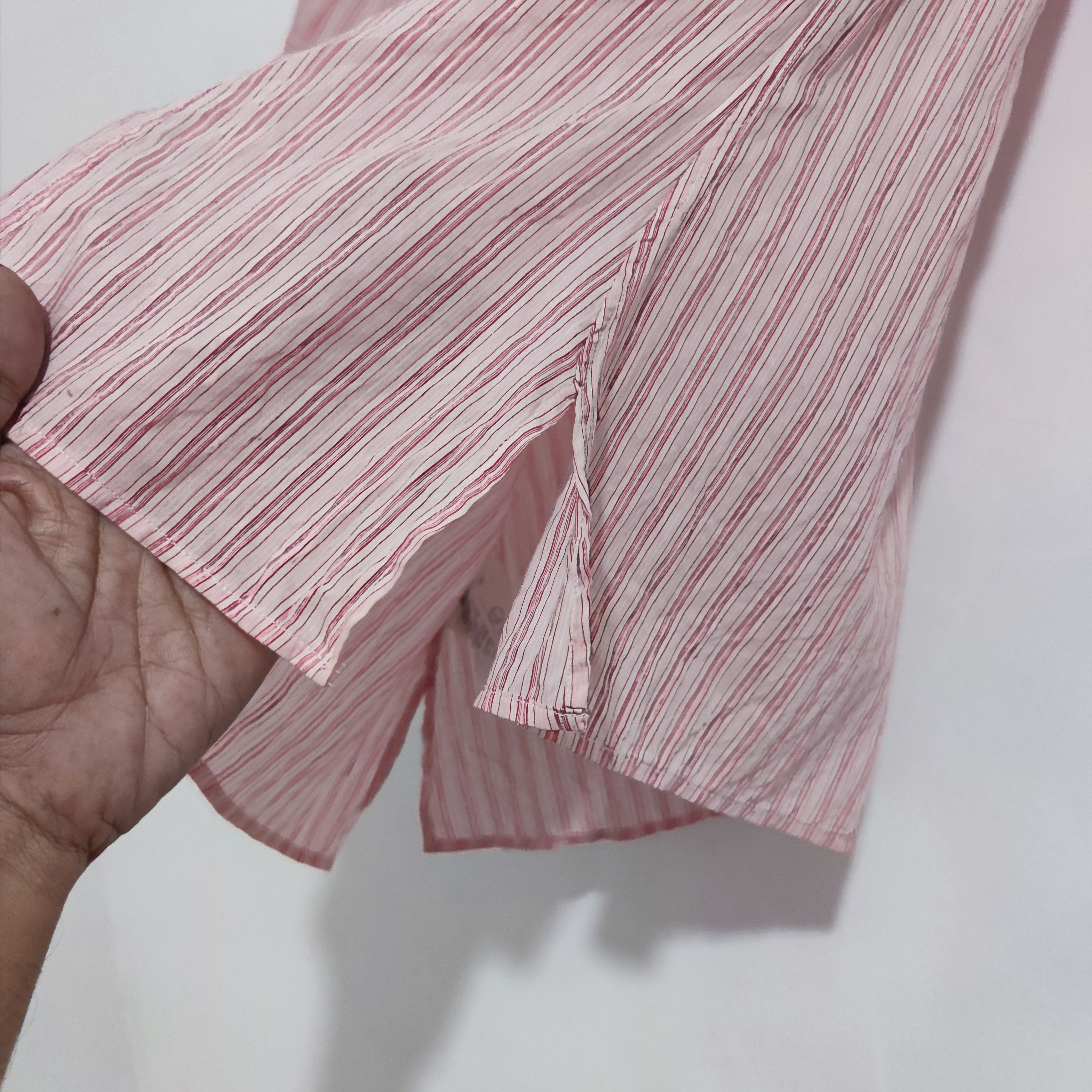 Jil Sander Stiped Pink Shirt Button Up Size S / US 4 / IT 40 - 3 Thumbnail