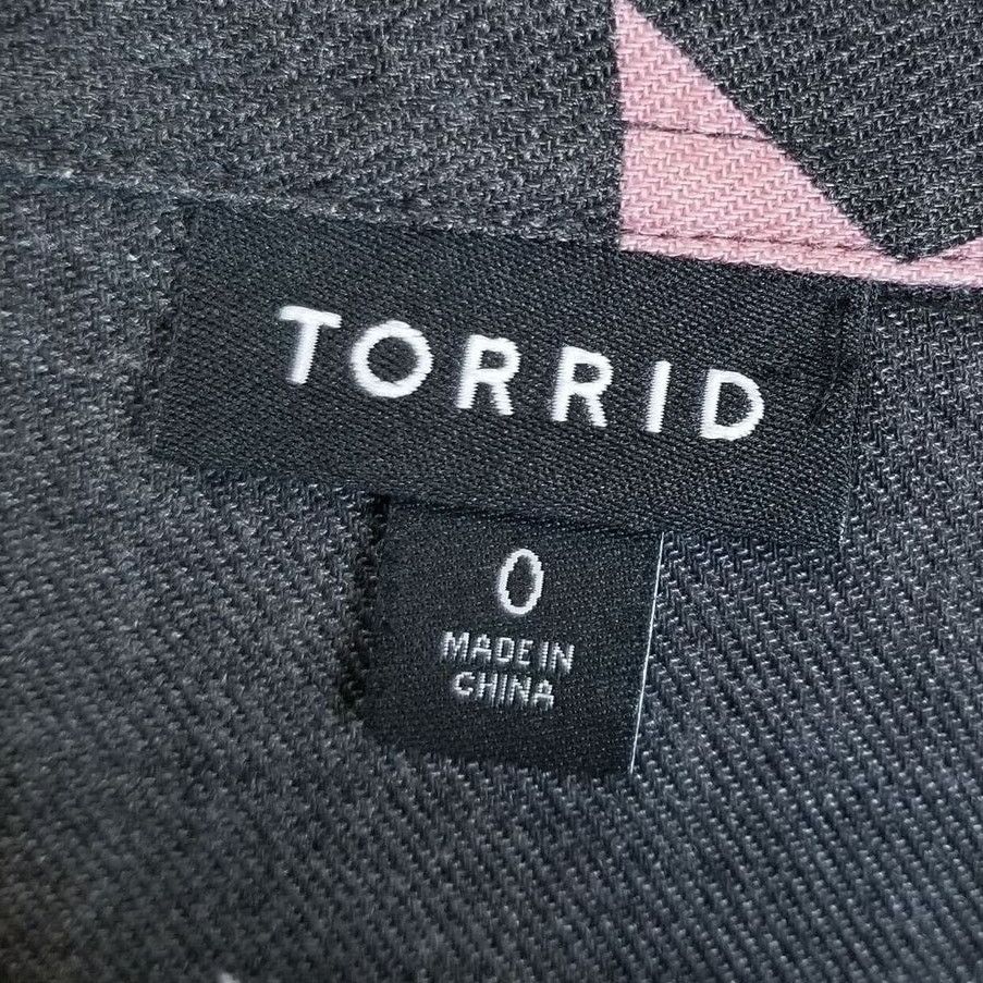 Torrid Torrid Women Star Print Button Top Plus Sz 0X Casual Galaxy Size XL / US 12-14 / IT 48-50 - 7 Thumbnail