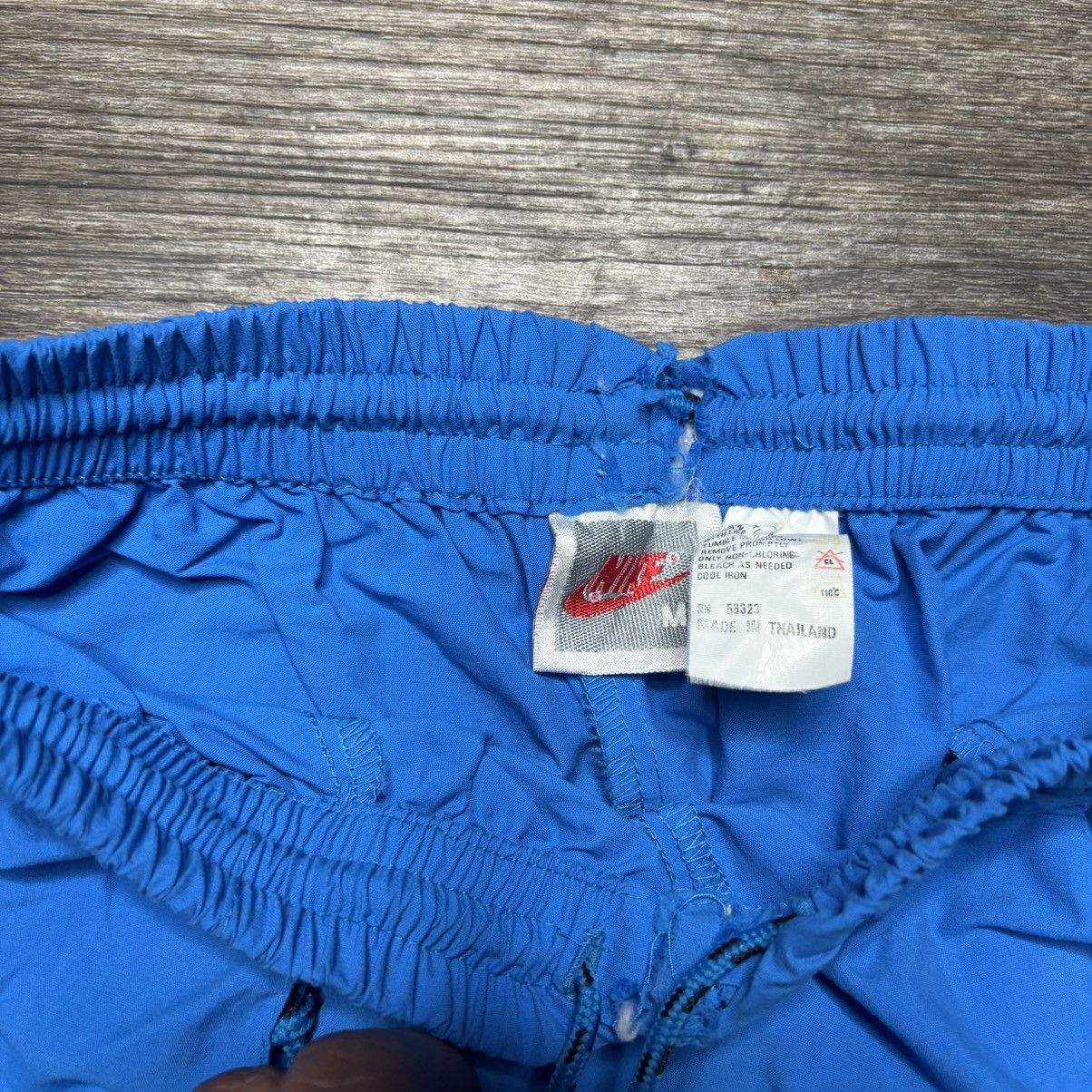 Nike Nike light blue track pants cuffed medium Size US 32 / EU 48 - 6 Thumbnail