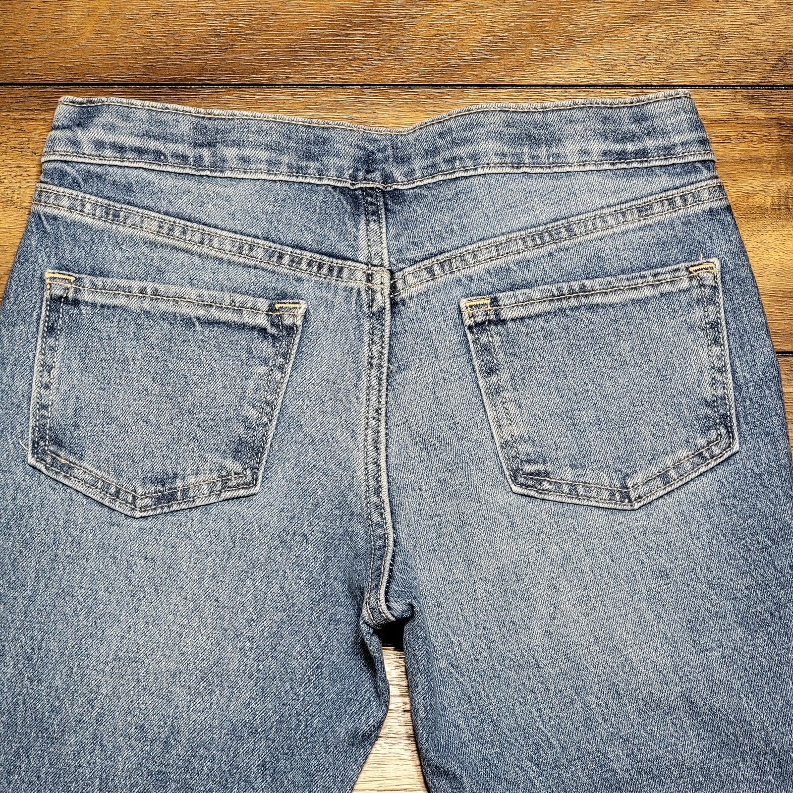 Old Navy Old Navy Girls Boot Cut Denim Pull On Jeans - Large (10-12) Size 26" / US 2 / IT 38 - 4 Thumbnail