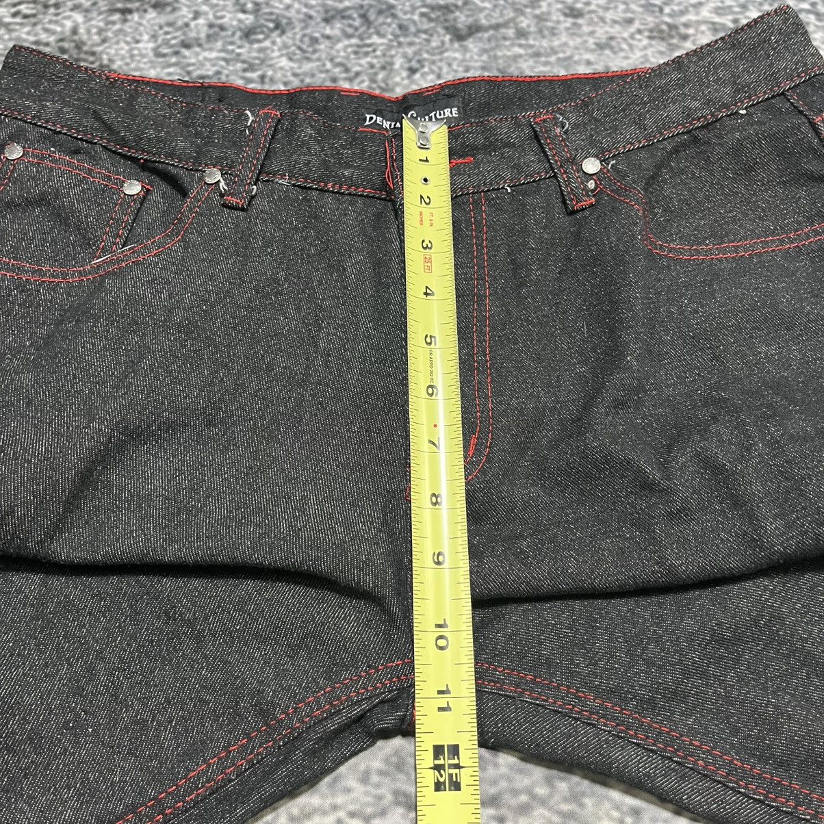 Vintage VINTAGE Y2K DENIM CULTURE BAGGY EMBROIDERED GRUNGE JEANS Size US 34 / EU 50 - 12 Thumbnail