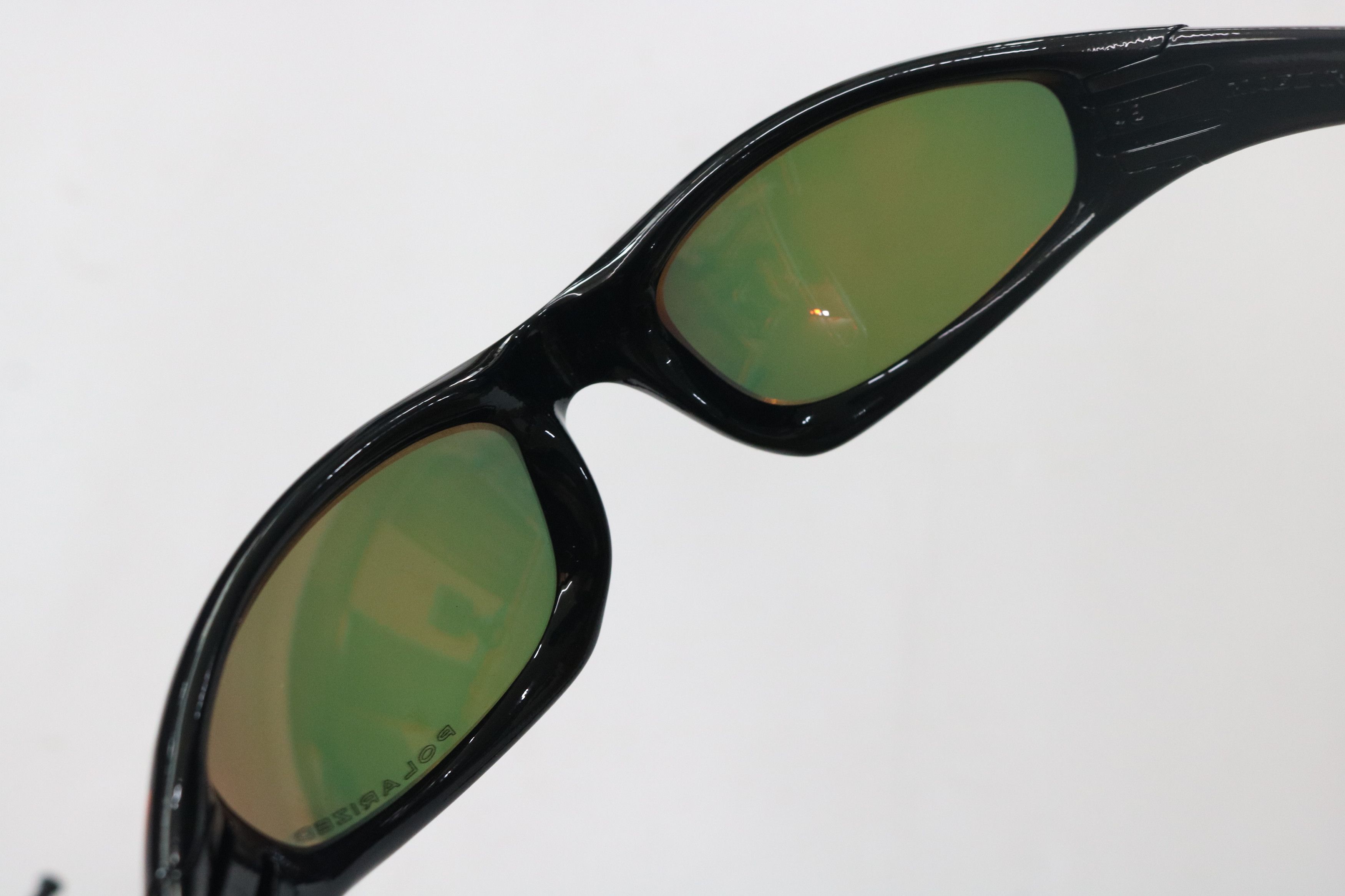 Oakley OAKLEY 1999 New Straight Jacket 1.0 Orange / Fire Sunglasses Size ONE SIZE - 6 Thumbnail