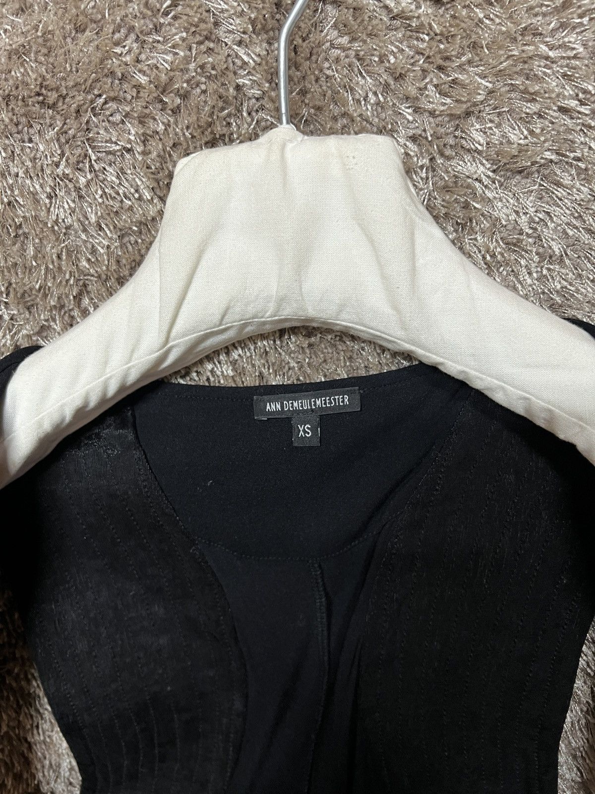Ann Demeulemeester 16SS Spandex Vest Size US XS / EU 42 / 0 - 5 Thumbnail